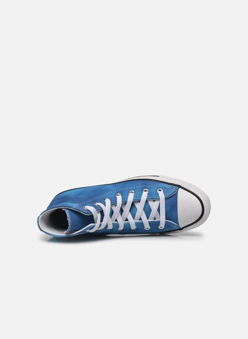 Baskets Converse Chuck Taylor All Star Hi J Bleu vue gauche
