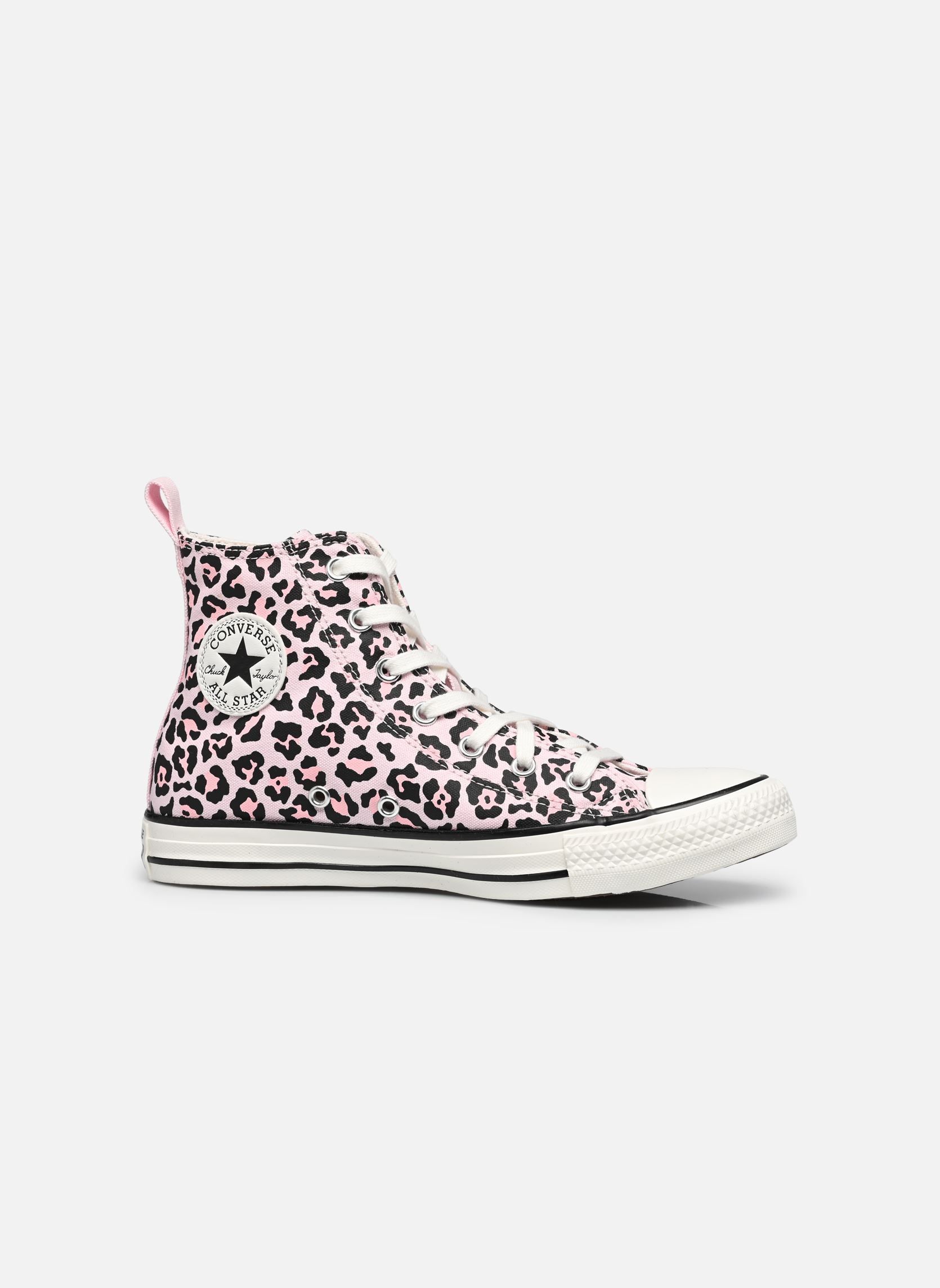 Knöchelhohe Sneaker Chuck Taylor All Star Hi J mädchen rosa Converse Knöchelhohe Sneaker Chuck Taylor All Star Hi J mädchen rosa SUGAR BERRY/EGRET/SUGAR BERRY