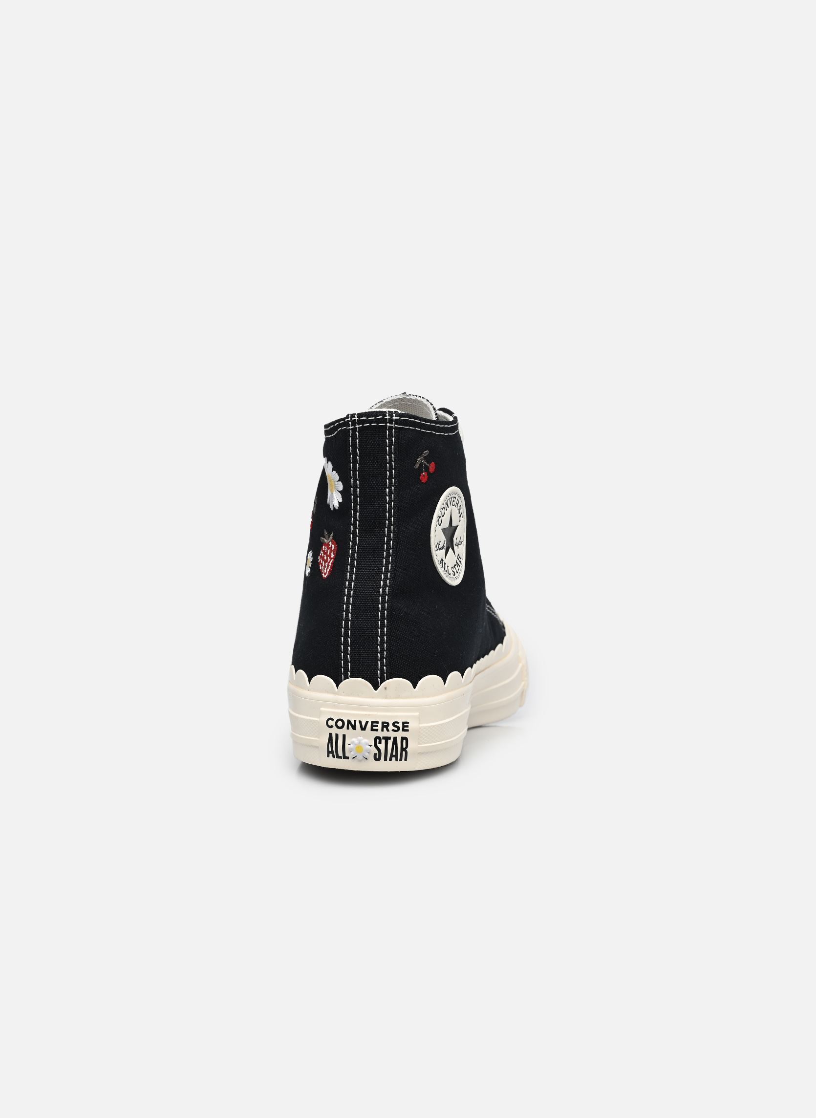 Baskets hautes Chuck Taylor All Star Hi J fille noir Converse Baskets hautes Chuck Taylor All Star Hi J fille noir BLACK/EGRET/EGRET