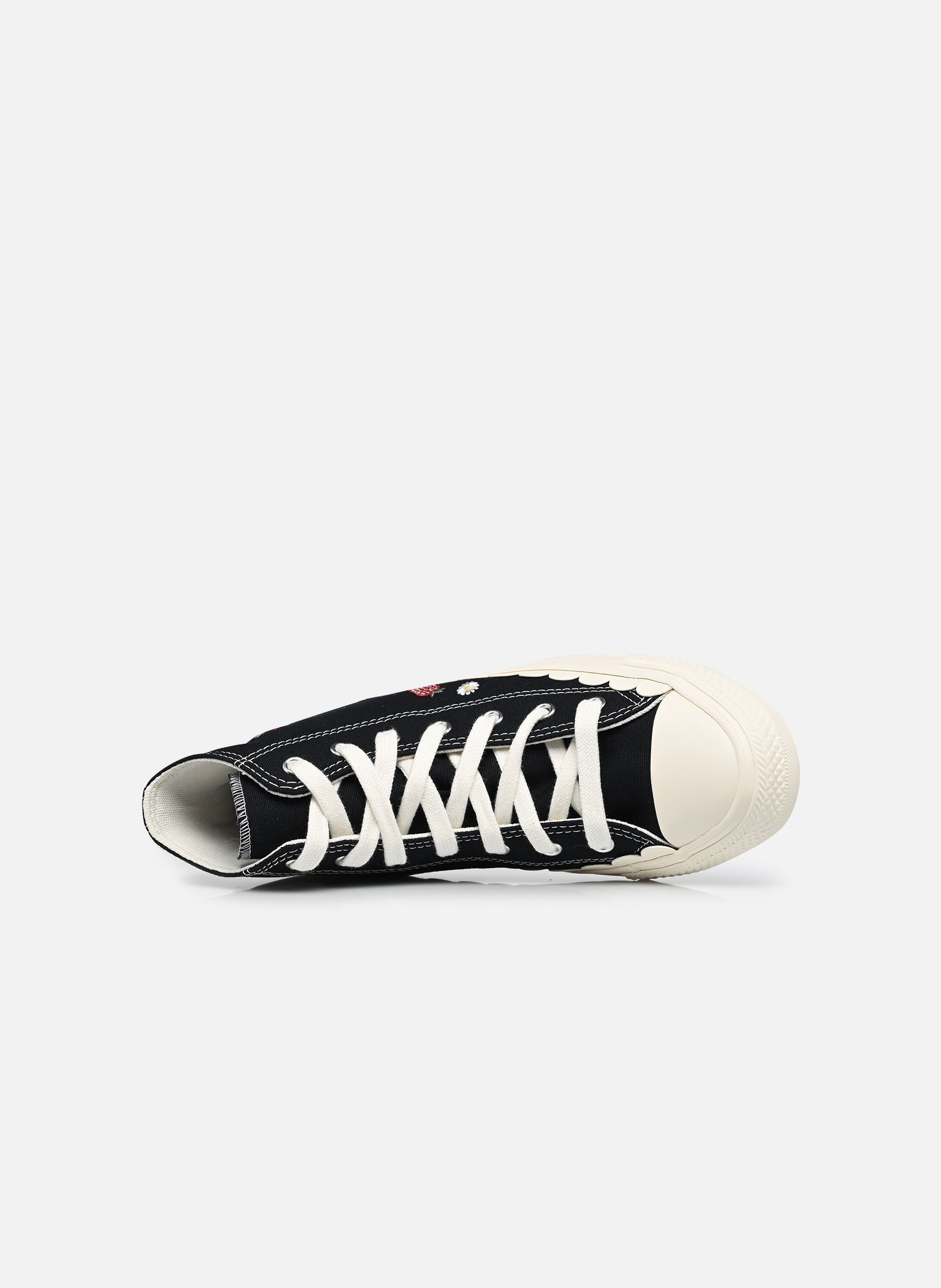Baskets hautes Chuck Taylor All Star Hi J fille noir Converse Baskets hautes Chuck Taylor All Star Hi J fille noir BLACK/EGRET/EGRET