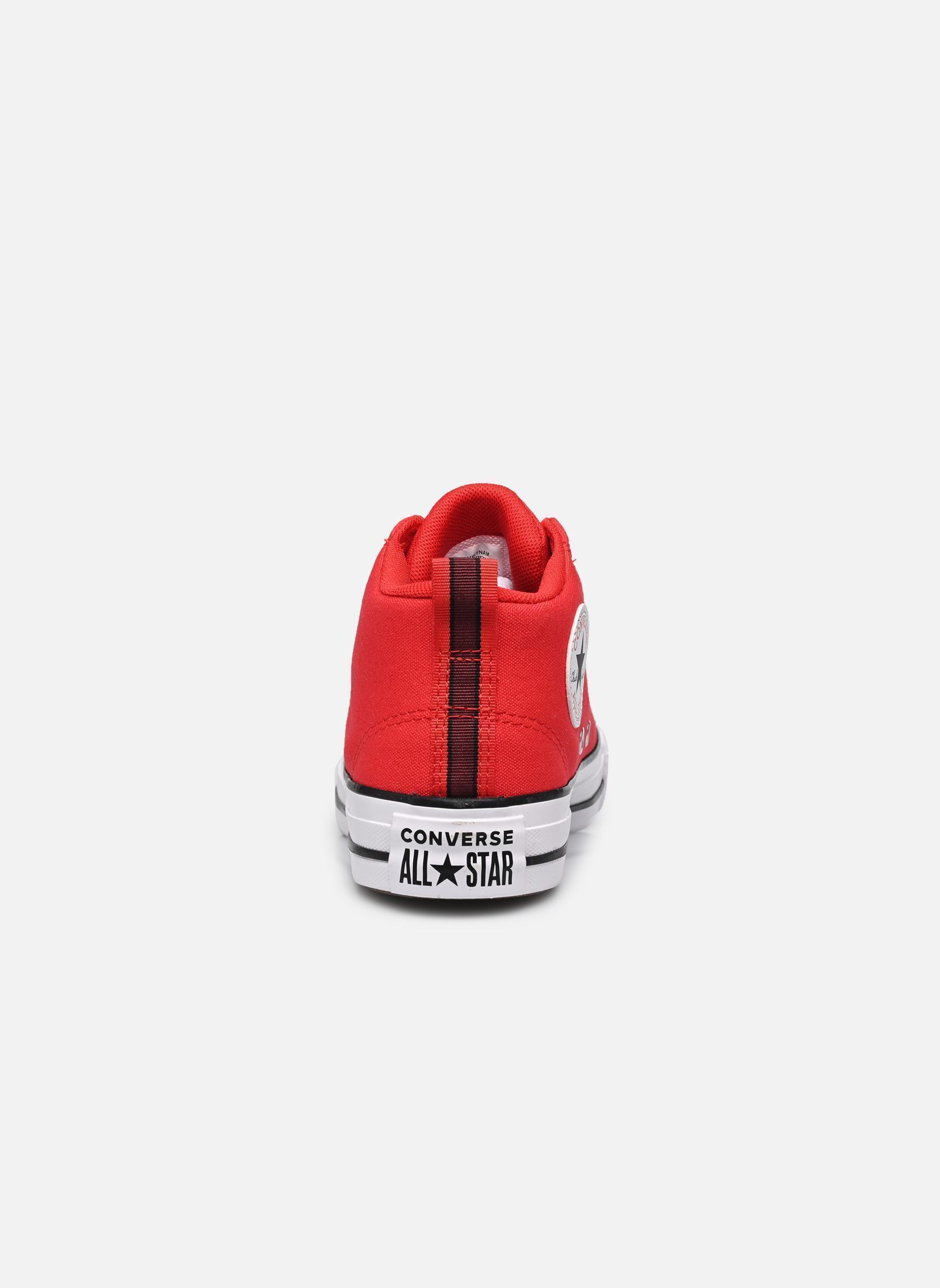 Baskets hautes Chuck Taylor All Star Malden Street Mid rouge Converse Baskets hautes Chuck Taylor All Star Malden Street Mid rouge Red/White/Black