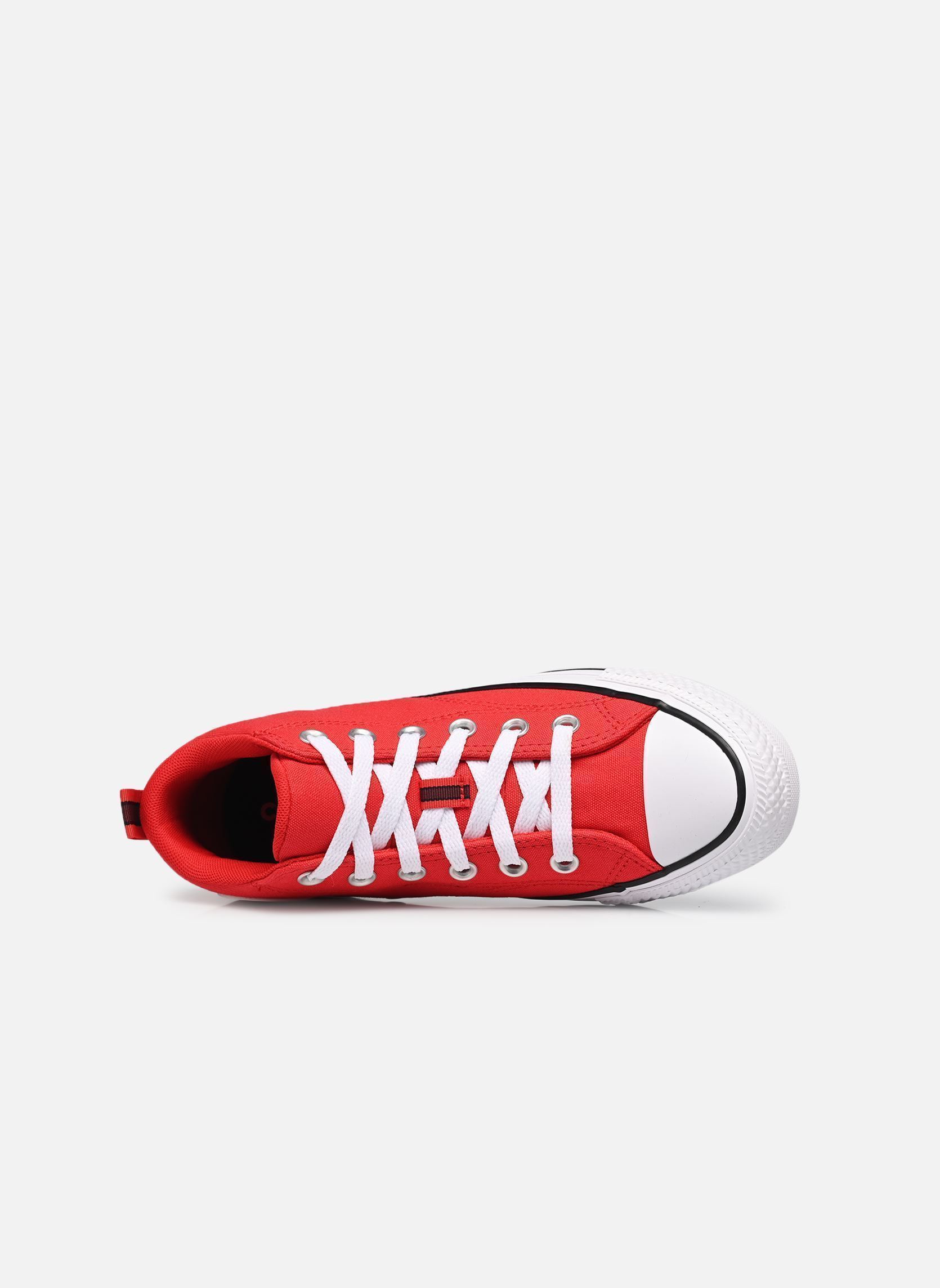 Baskets hautes Chuck Taylor All Star Malden Street Mid rouge Converse Baskets hautes Chuck Taylor All Star Malden Street Mid rouge Red/White/Black