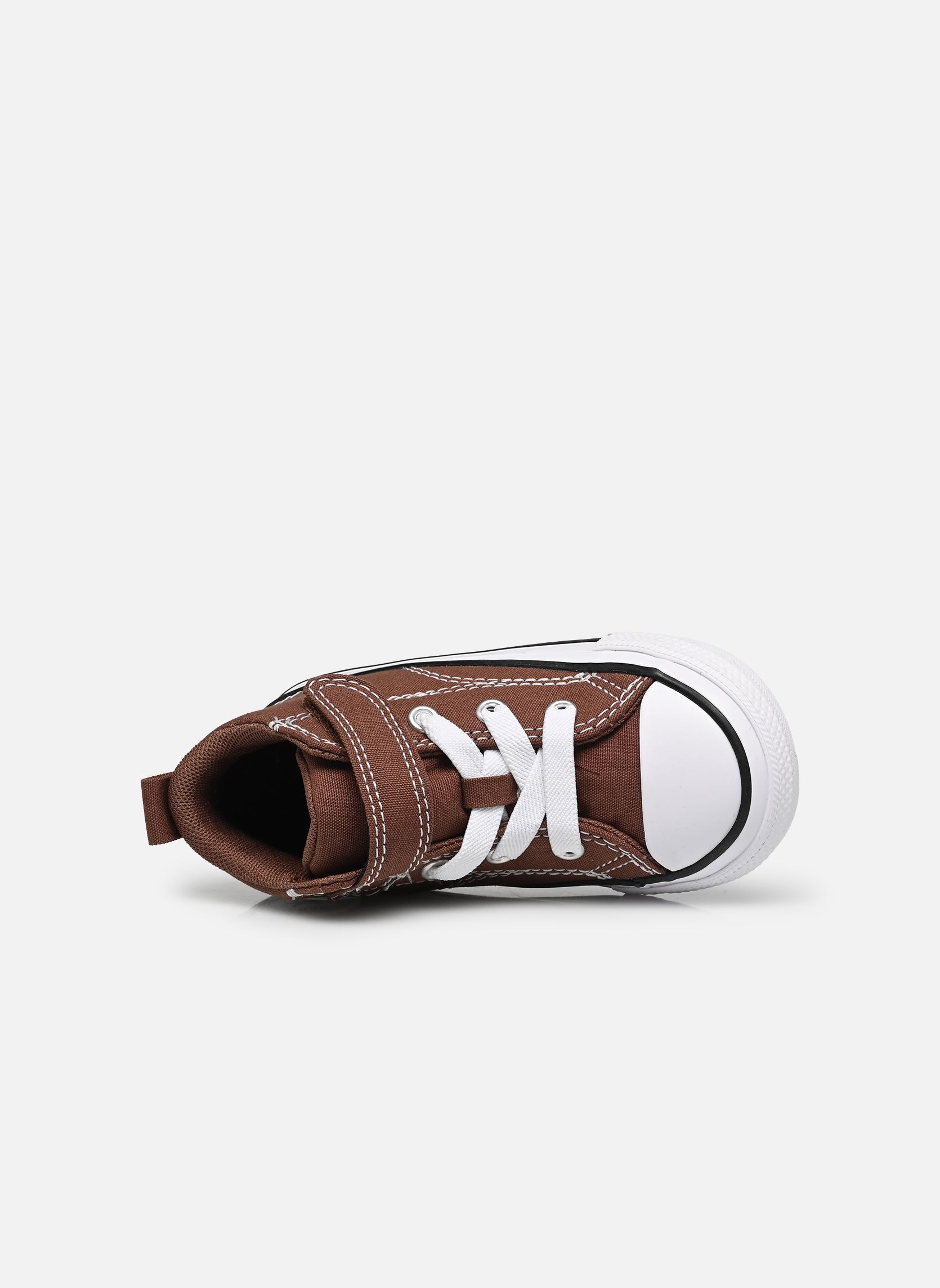 Baskets hautes Chuck Taylor All Star Malden Street 1V M garçon marron Converse Baskets hautes Chuck Taylor All Star Malden Street 1V M garçon marron Bear Nap/White