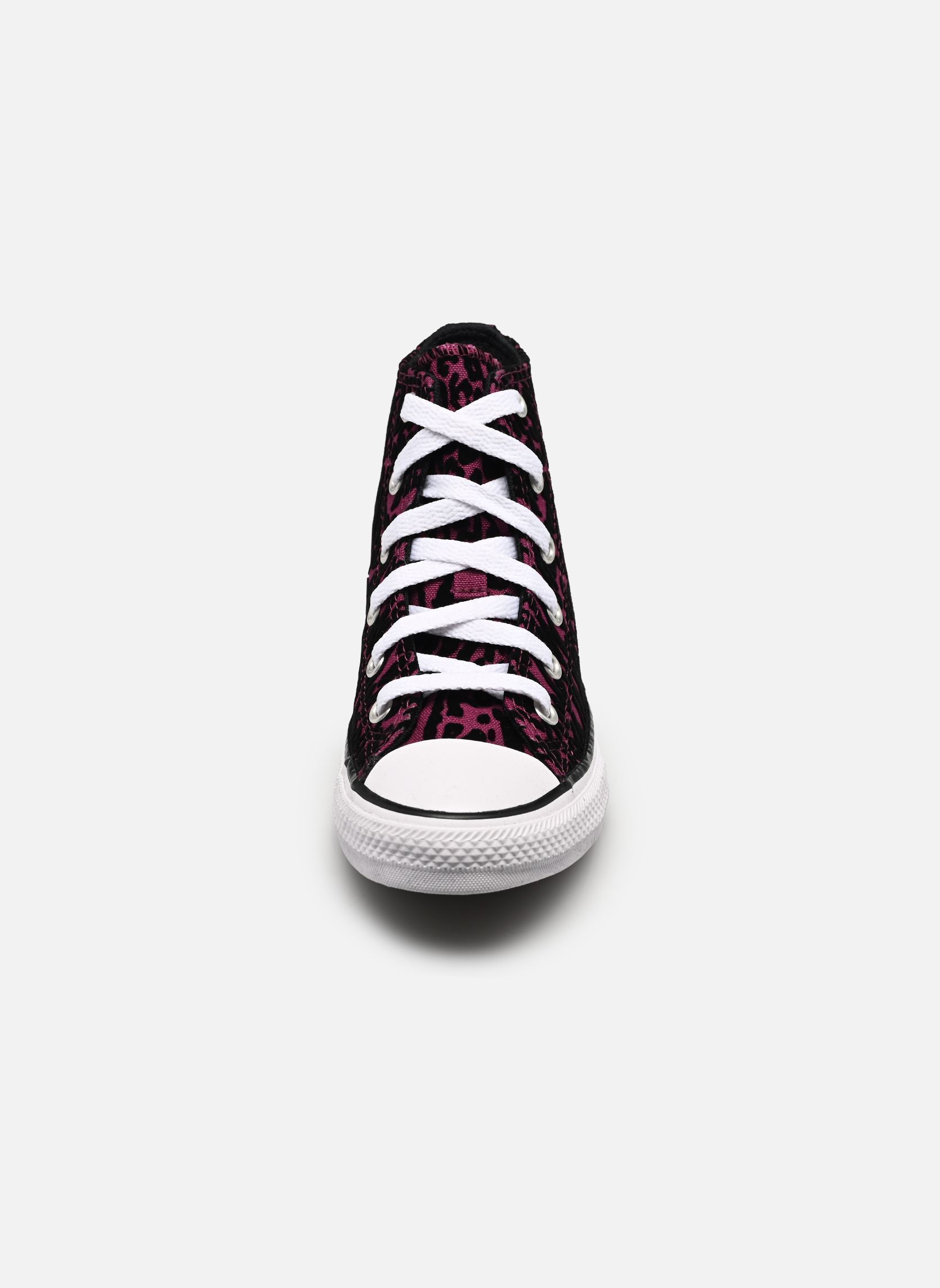 Knöchelhohe Sneaker Chuck Taylor All Star Hi C mädchen mehrfarbig Converse Knöchelhohe Sneaker Chuck Taylor All Star Hi C mädchen mehrfarbig Frozen Acai/White/Black
