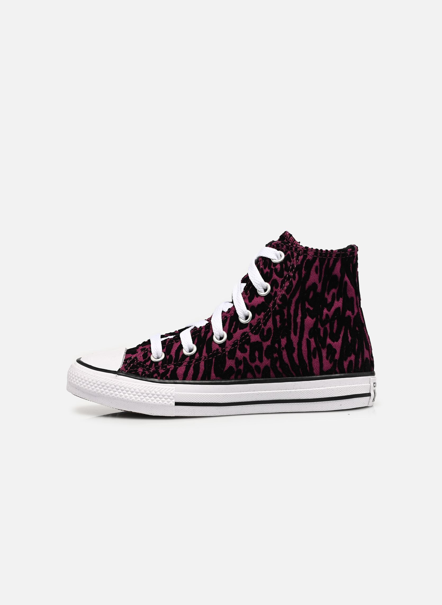 Knöchelhohe Sneaker Chuck Taylor All Star Hi C mädchen mehrfarbig Converse Knöchelhohe Sneaker Chuck Taylor All Star Hi C mädchen mehrfarbig Frozen Acai/White/Black