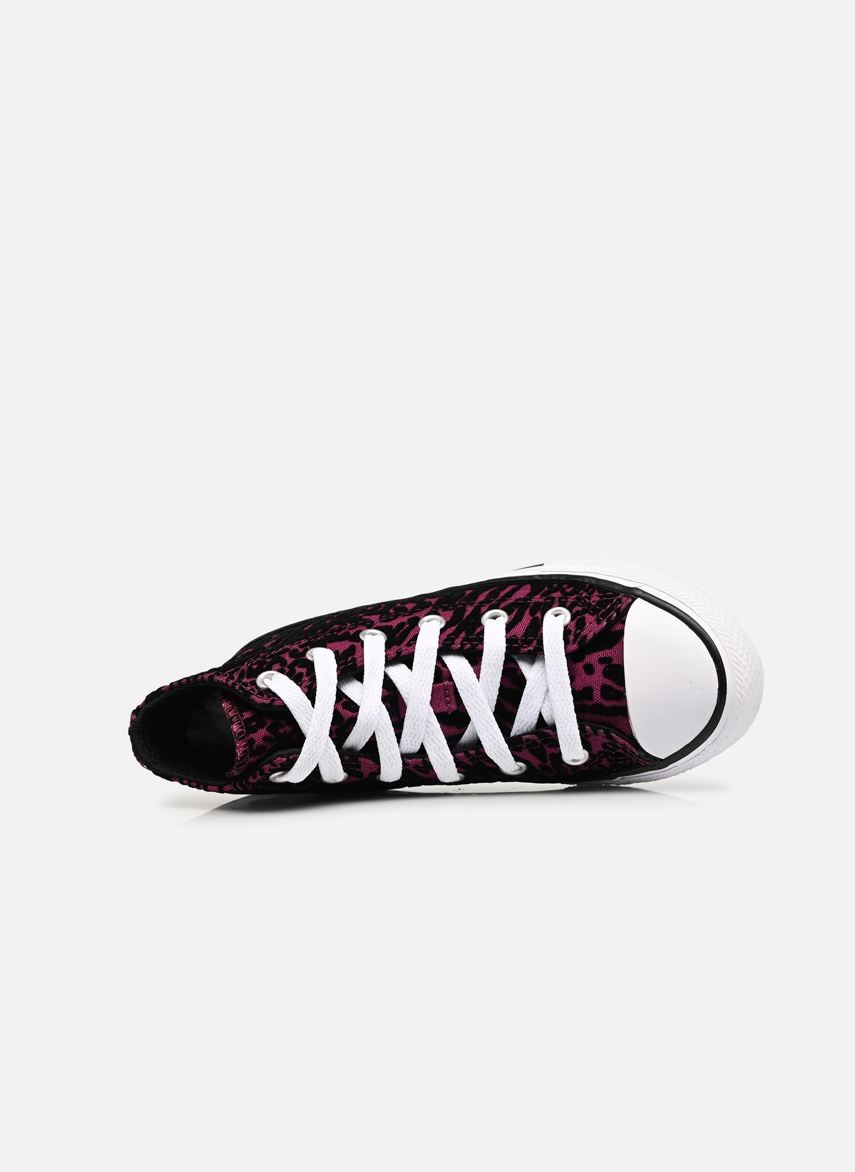 Knöchelhohe Sneaker Chuck Taylor All Star Hi C mädchen mehrfarbig Converse Knöchelhohe Sneaker Chuck Taylor All Star Hi C mädchen mehrfarbig Frozen Acai/White/Black