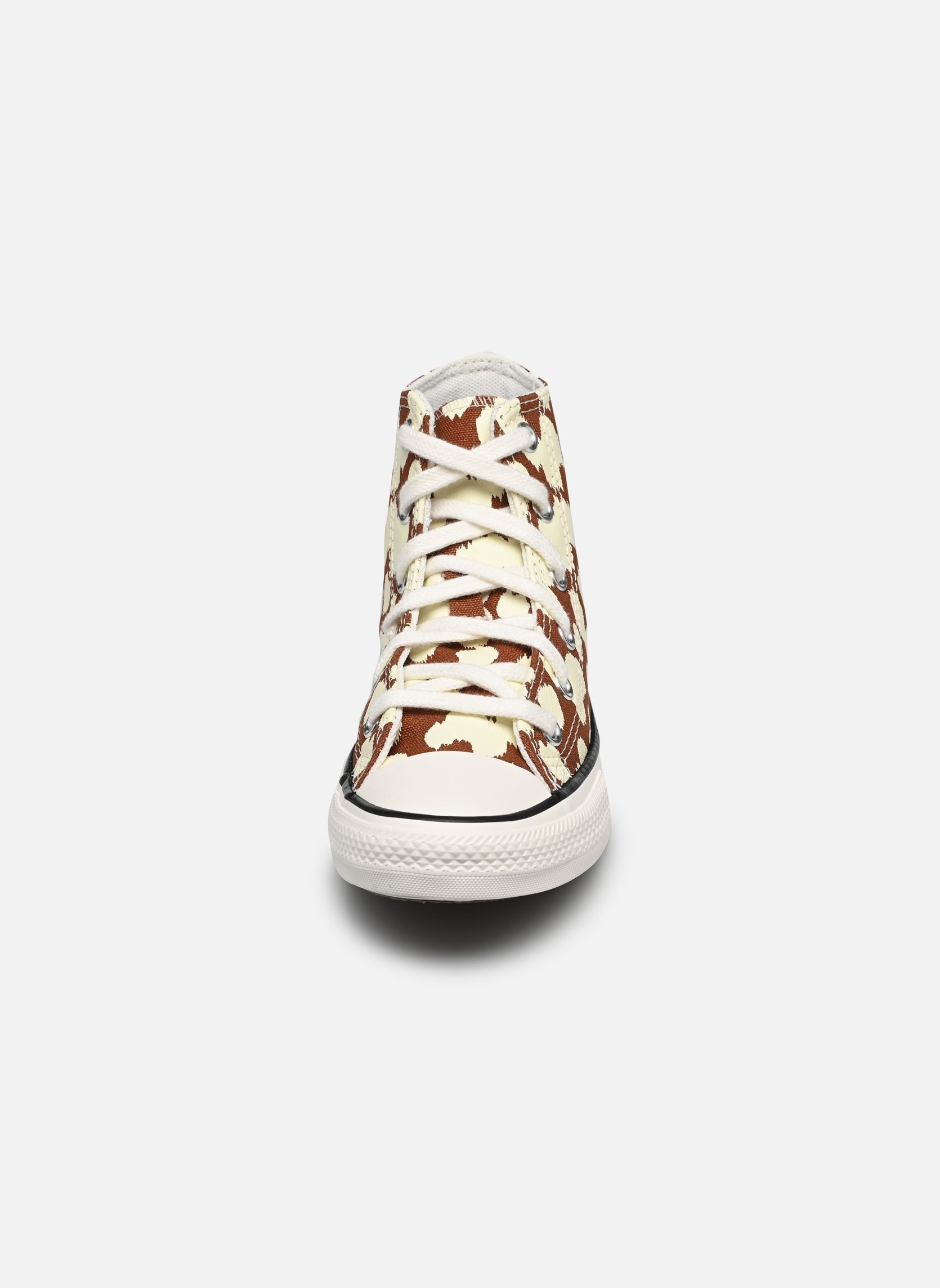 Knöchelhohe Sneaker Chuck Taylor All Star Hi C mädchen mehrfarbig Converse Knöchelhohe Sneaker Chuck Taylor All Star Hi C mädchen mehrfarbig Unearthed/Egret/Vintage White