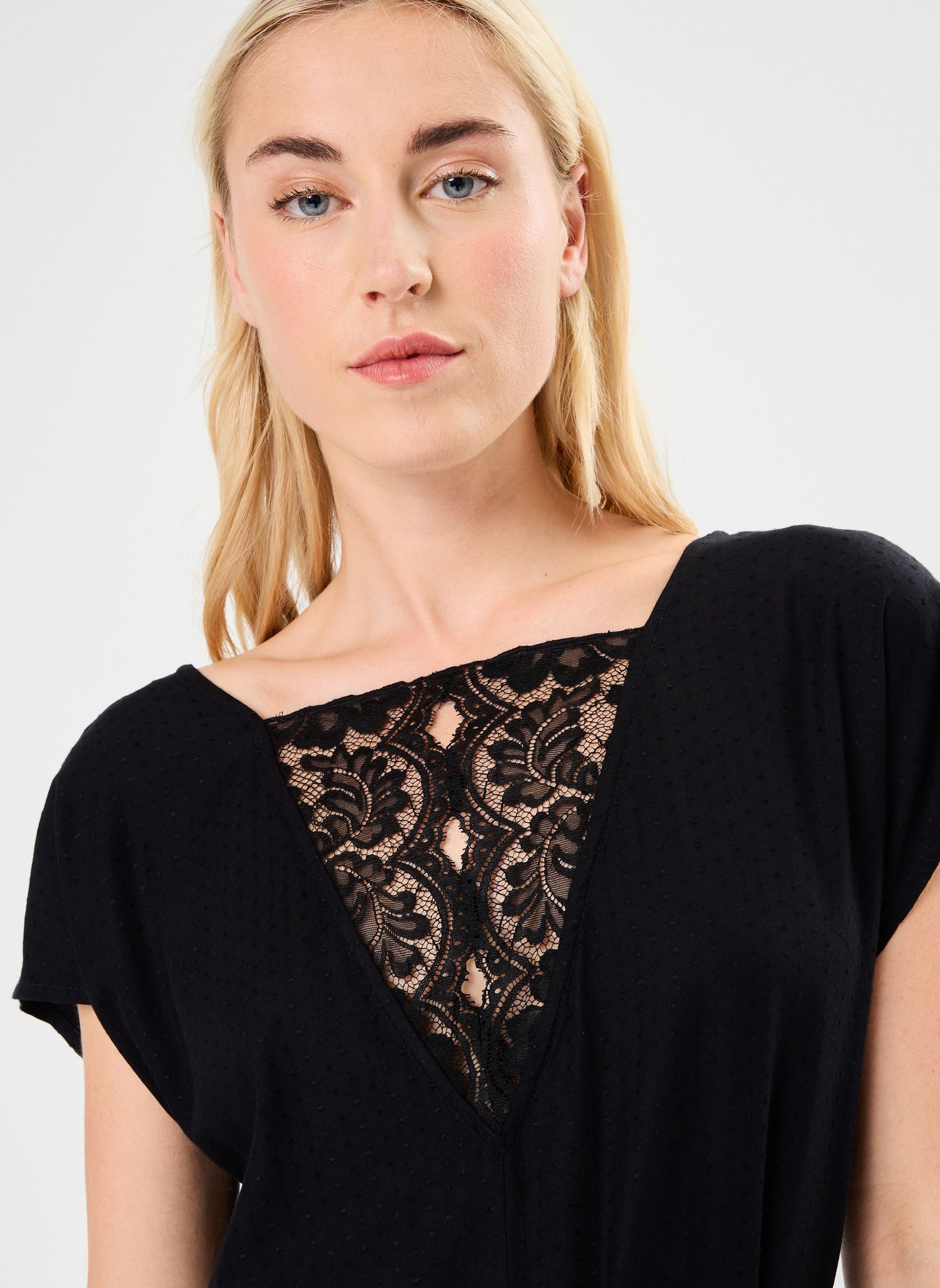 Robes longues VINENSA C/S V-NECK ANKLE DRESS/LS femme noir Vila Robes longues VINENSA C/S V-NECK ANKLE DRESS/LS femme noir Black