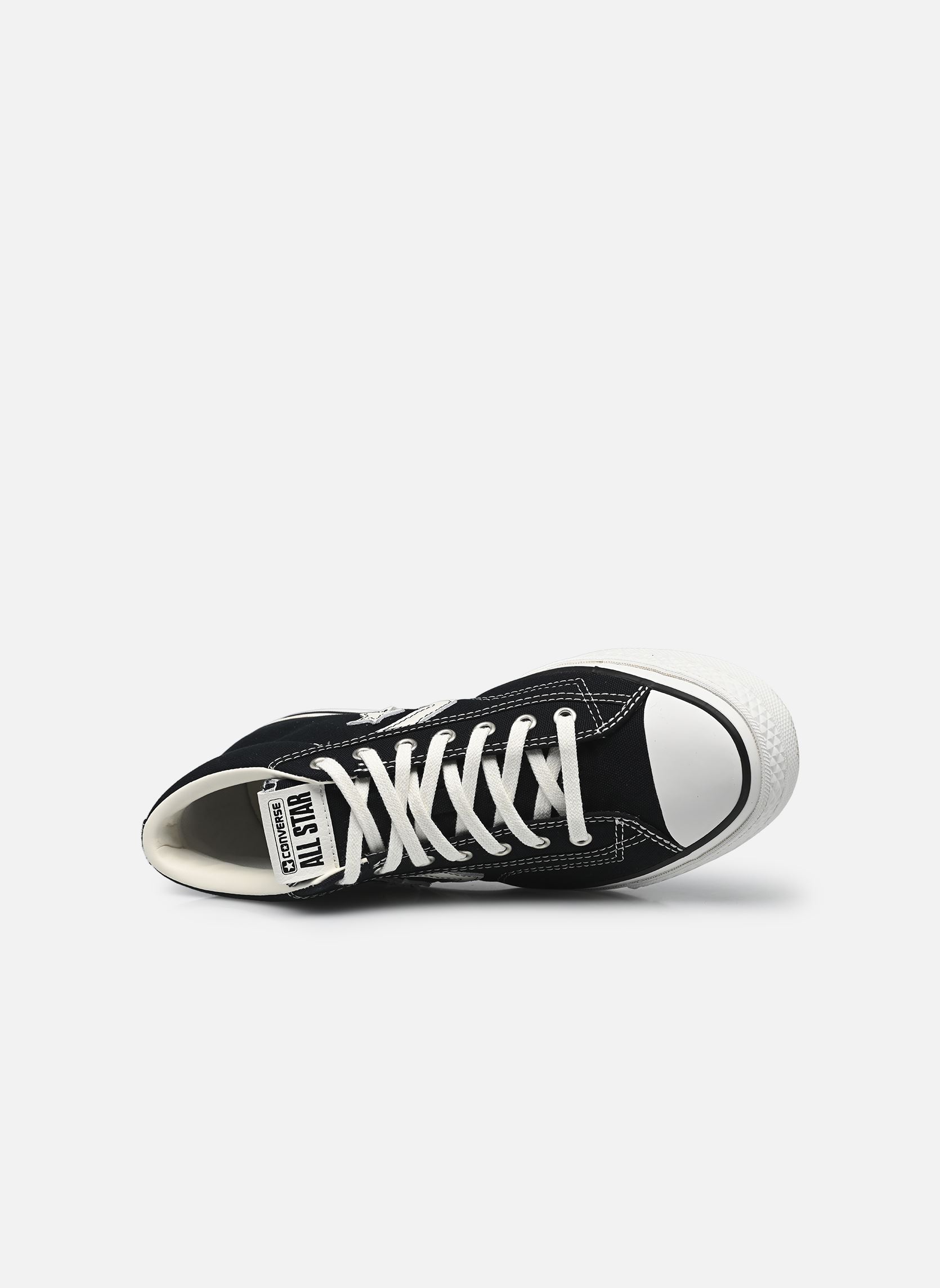 Baskets toile Star Player 76 Mid homme noir Converse Baskets toile Star Player 76 Mid homme noir BLACK/VINTAGE WHITE
