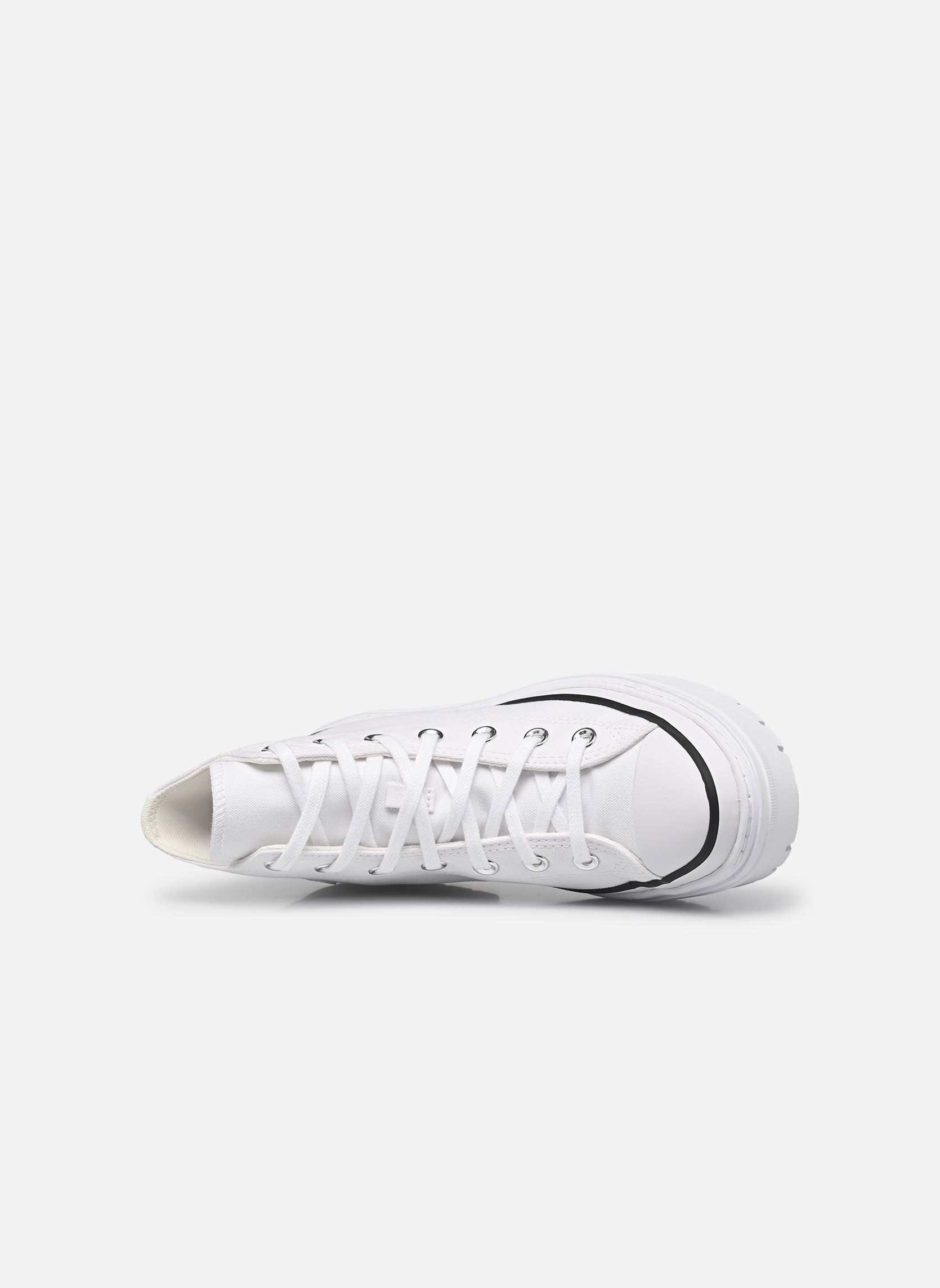 Baskets montantes Chuck Taylor All Star Lugged Heel Hi femme blanc Converse Baskets montantes Chuck Taylor All Star Lugged Heel Hi femme blanc WHITE/BLACK/EGRET