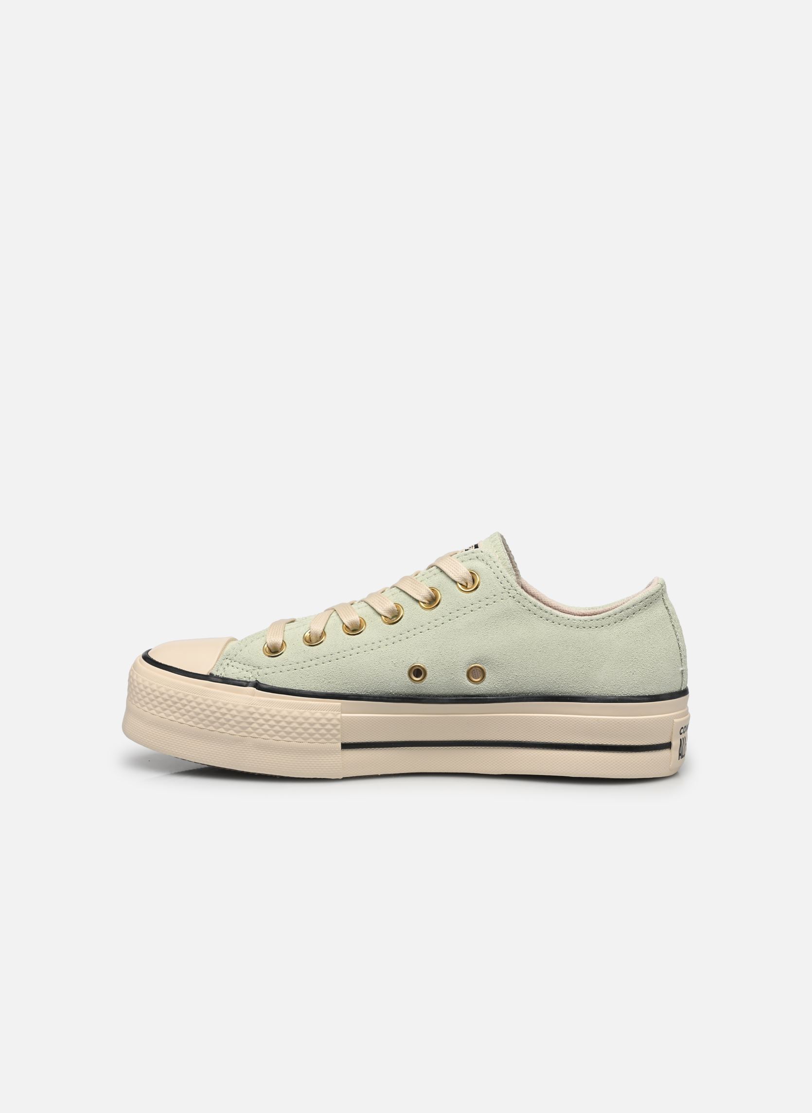 Sneaker Chuck Taylor All Star Lift Suede Ox damen grün Converse Sneaker Chuck Taylor All Star Lift Suede Ox damen grün SURPLUS MINT/NATURAL IVORY