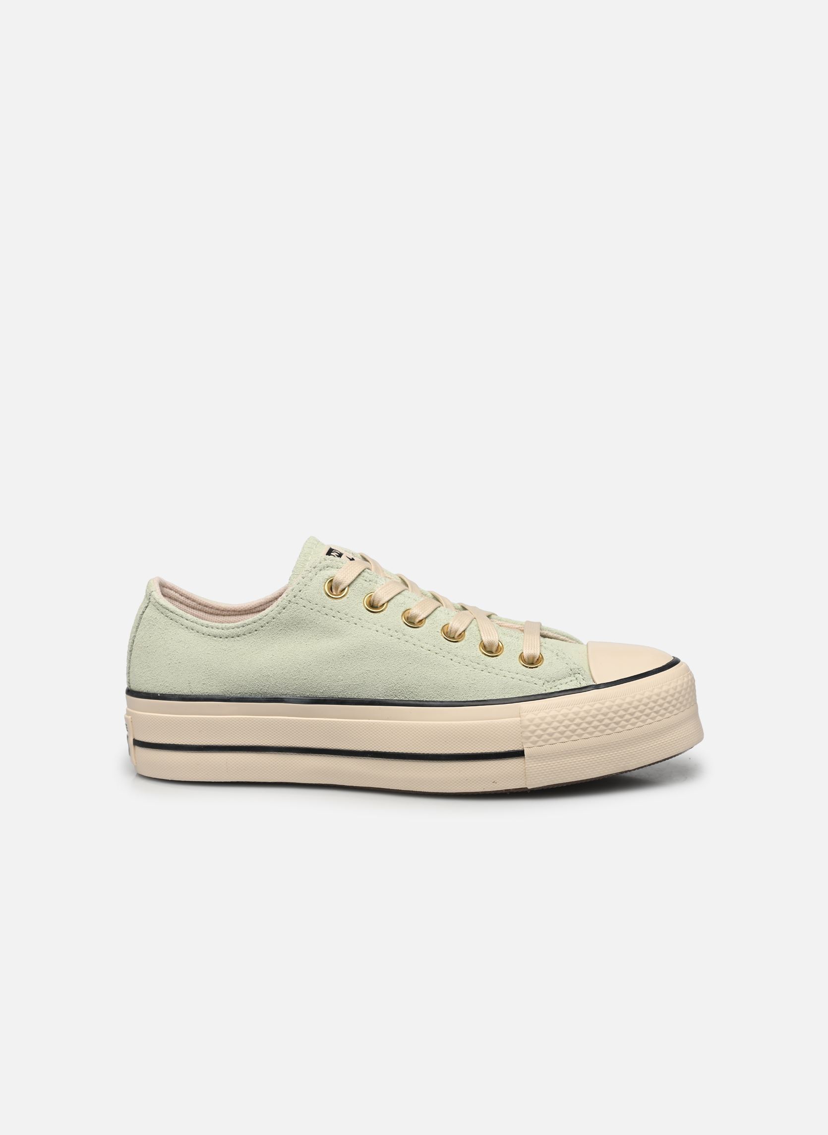 Sneaker Chuck Taylor All Star Lift Suede Ox damen grün Converse Sneaker Chuck Taylor All Star Lift Suede Ox damen grün SURPLUS MINT/NATURAL IVORY