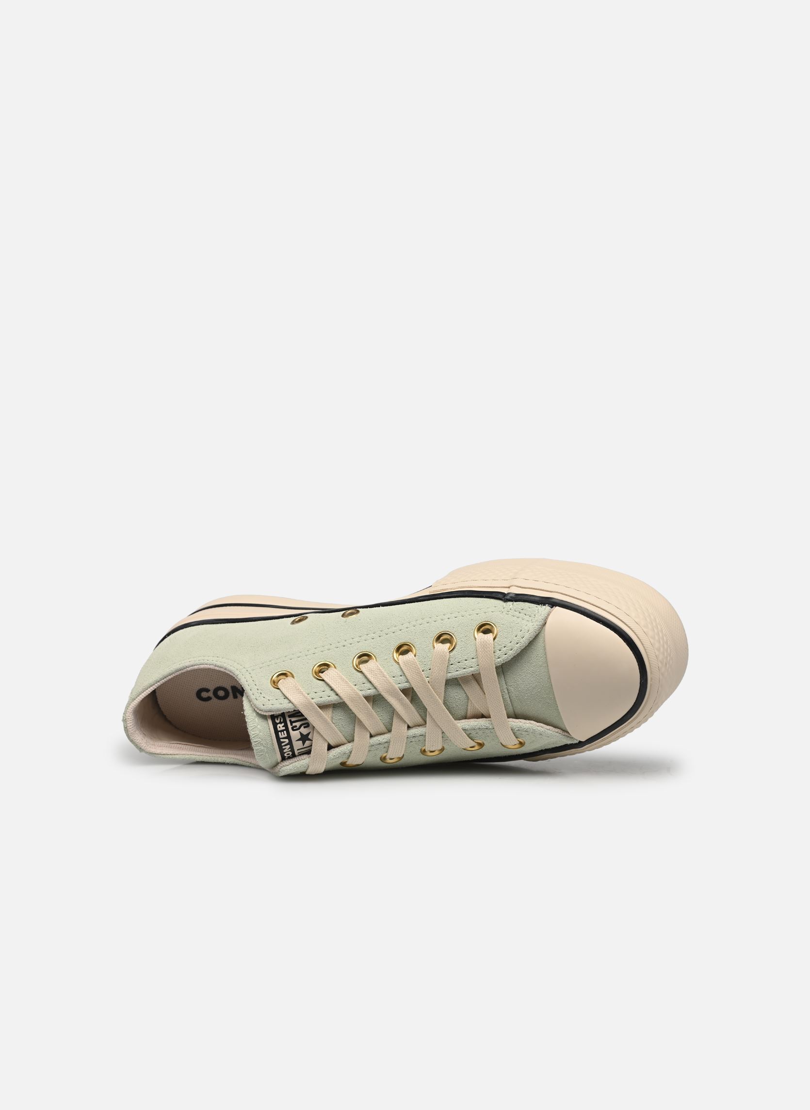 Sneaker Chuck Taylor All Star Lift Suede Ox damen grün Converse Sneaker Chuck Taylor All Star Lift Suede Ox damen grün SURPLUS MINT/NATURAL IVORY