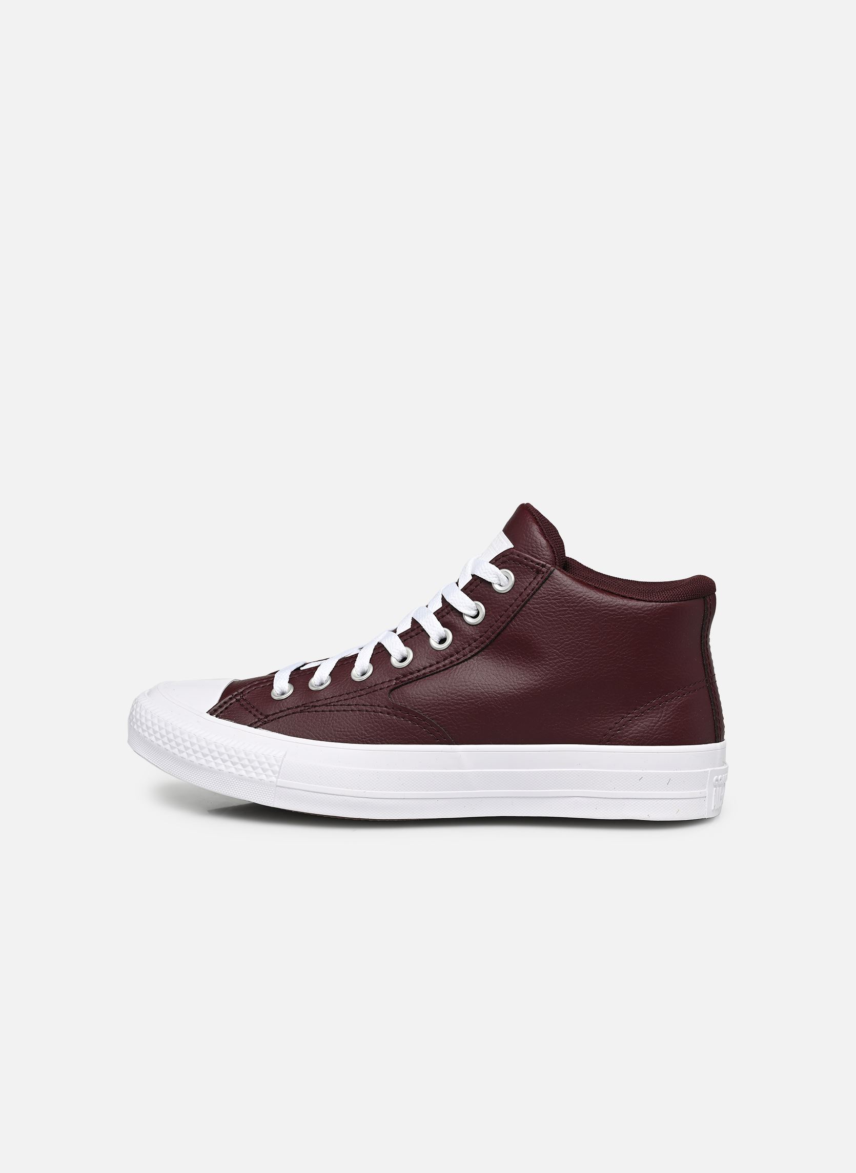 Baskets toile Chuck Taylor All Star Malden Street Mid homme bordeaux Converse Baskets toile Chuck Taylor All Star Malden Street Mid homme bordeaux BLOODSTONE
