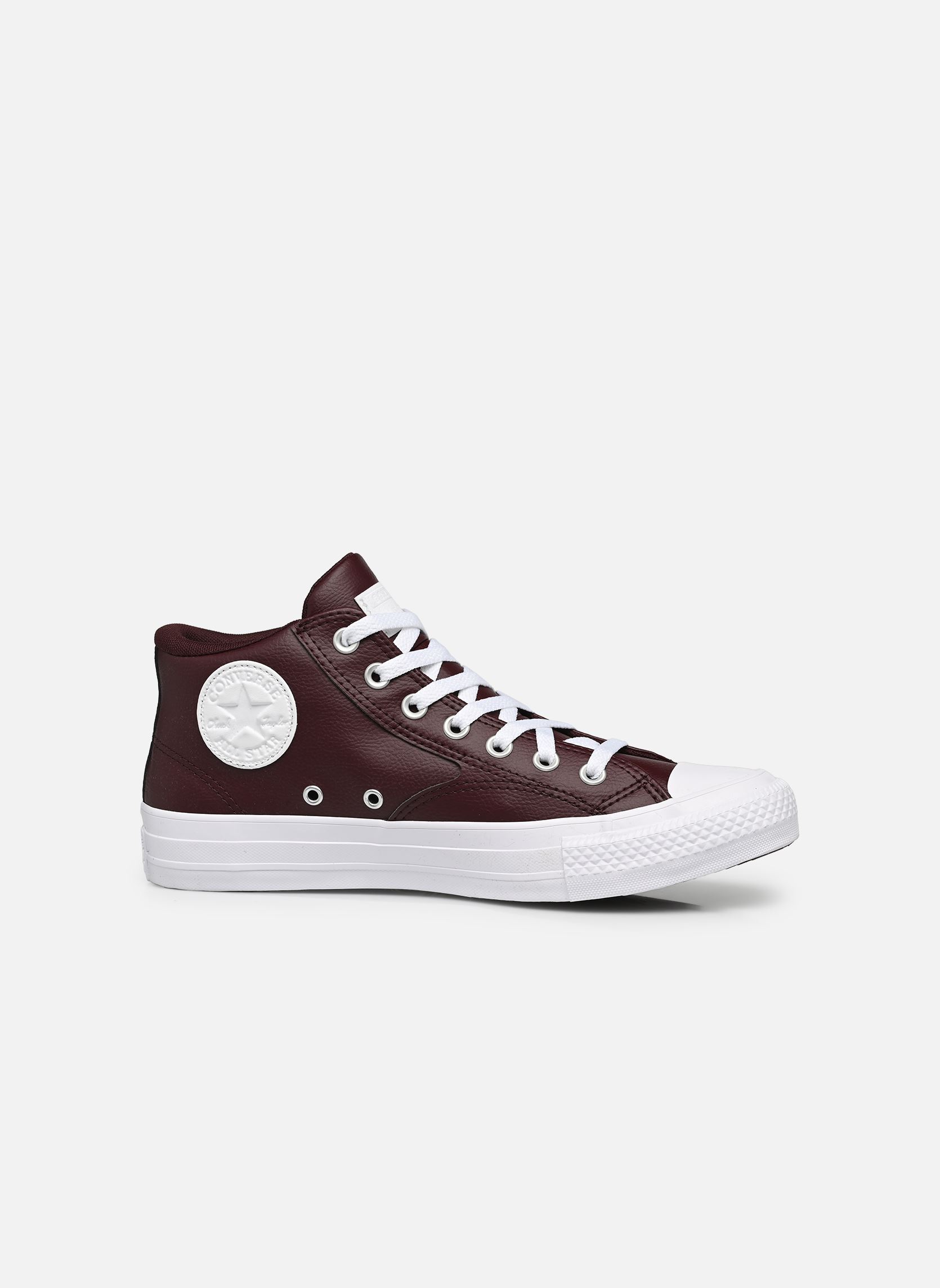 Baskets toile Chuck Taylor All Star Malden Street Mid homme bordeaux Converse Baskets toile Chuck Taylor All Star Malden Street Mid homme bordeaux BLOODSTONE