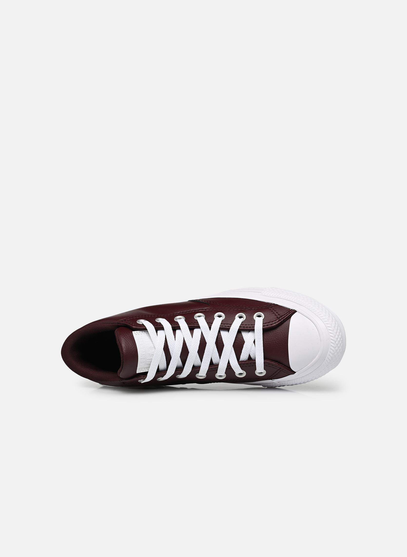 Baskets toile Chuck Taylor All Star Malden Street Mid homme bordeaux Converse Baskets toile Chuck Taylor All Star Malden Street Mid homme bordeaux BLOODSTONE