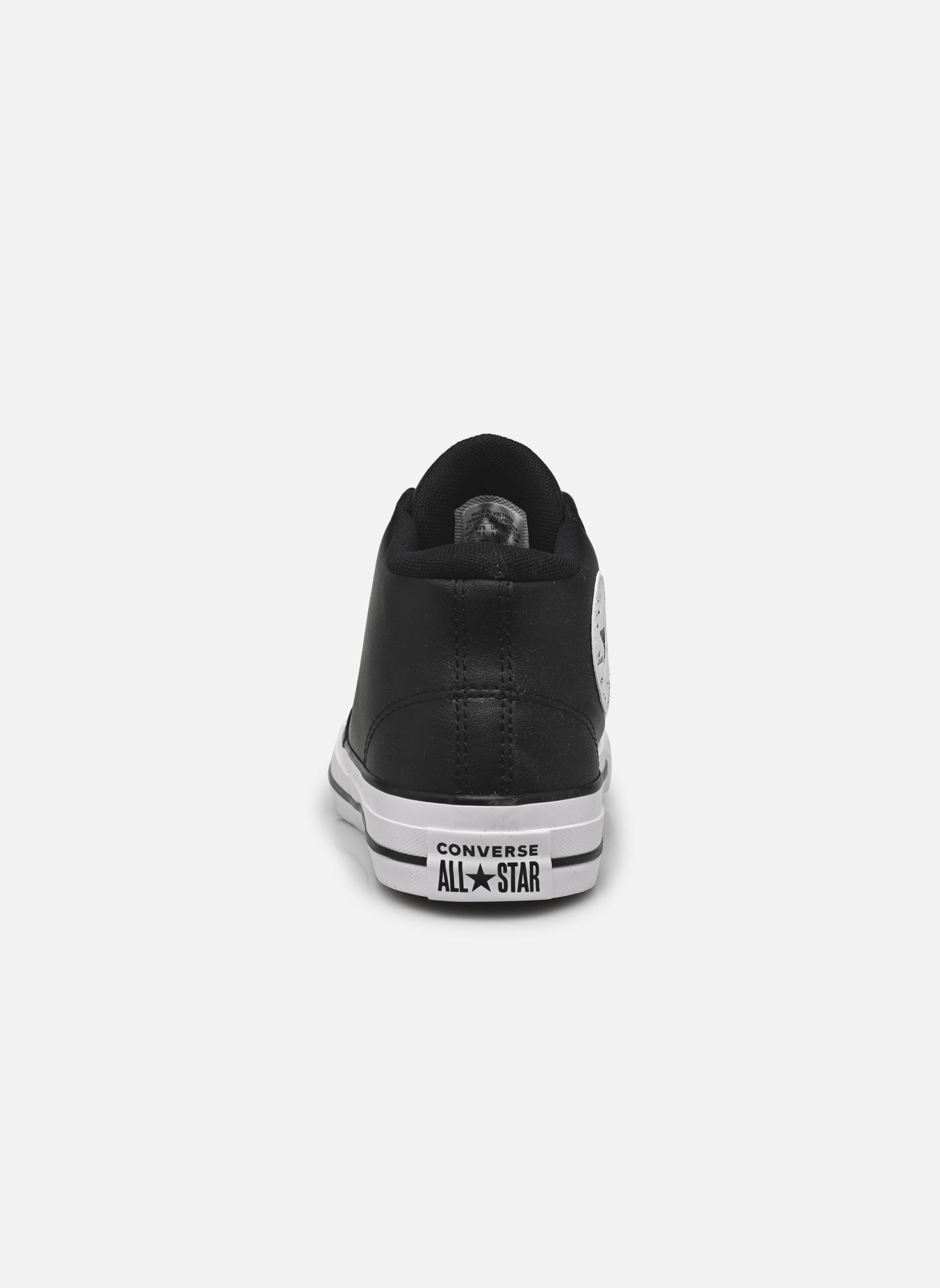Leinen-Sneaker Chuck Taylor All Star Malden Street Mid herren schwarz Converse Leinen-Sneaker Chuck Taylor All Star Malden Street Mid herren schwarz Black/white/black