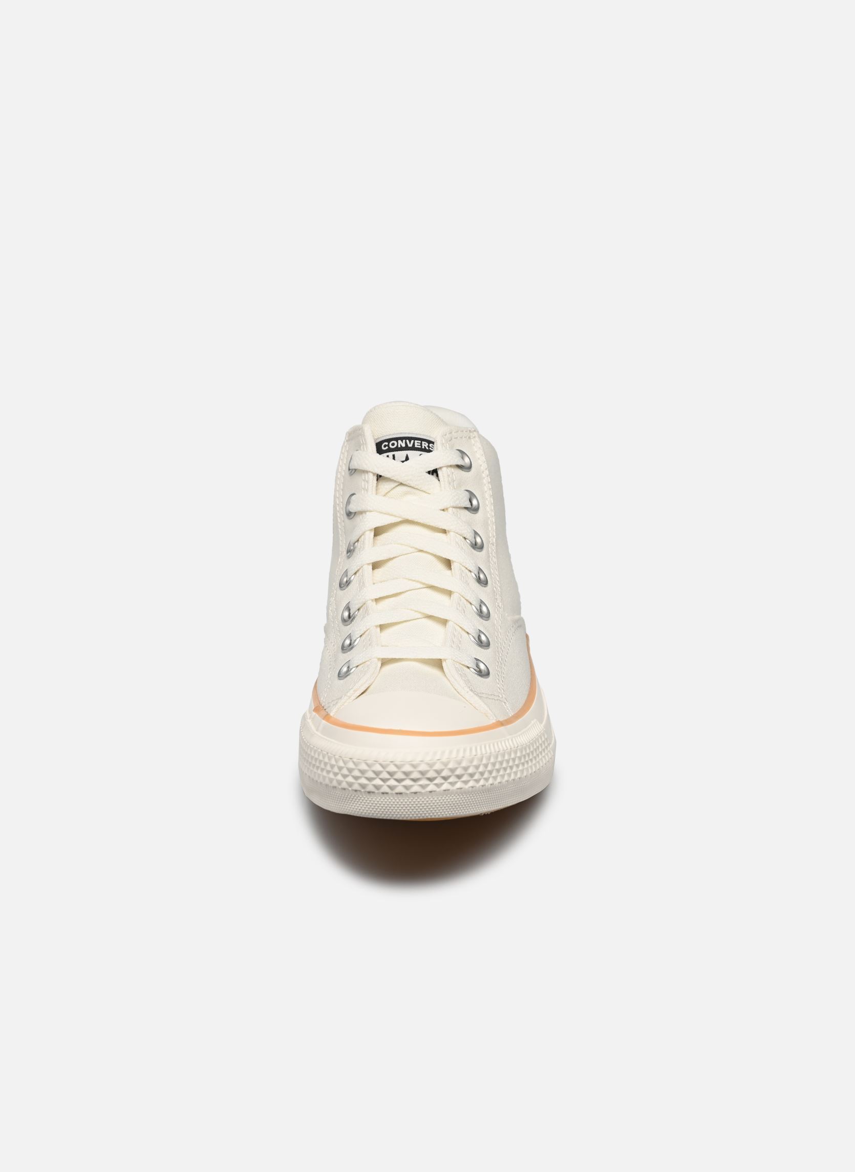 Baskets toile Chuck Taylor All Star Malden Street Mid homme blanc Converse Baskets toile Chuck Taylor All Star Malden Street Mid homme blanc EGRET/GUM