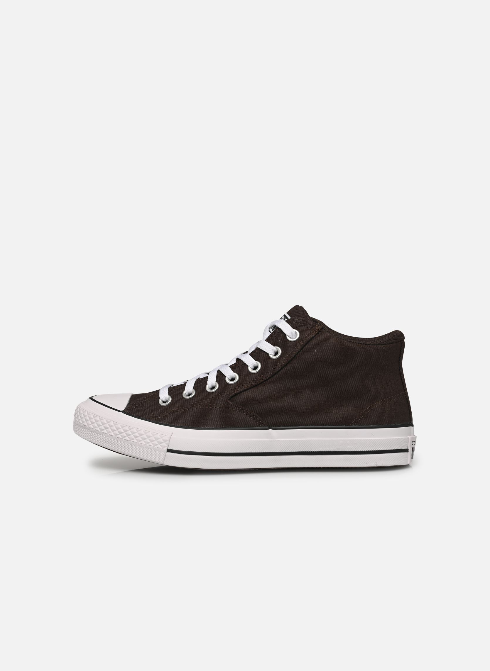 Leinen-Sneaker Chuck Taylor All Star Malden Street Mid herren braun Converse Leinen-Sneaker Chuck Taylor All Star Malden Street Mid herren braun FRESH BREW/WHITE