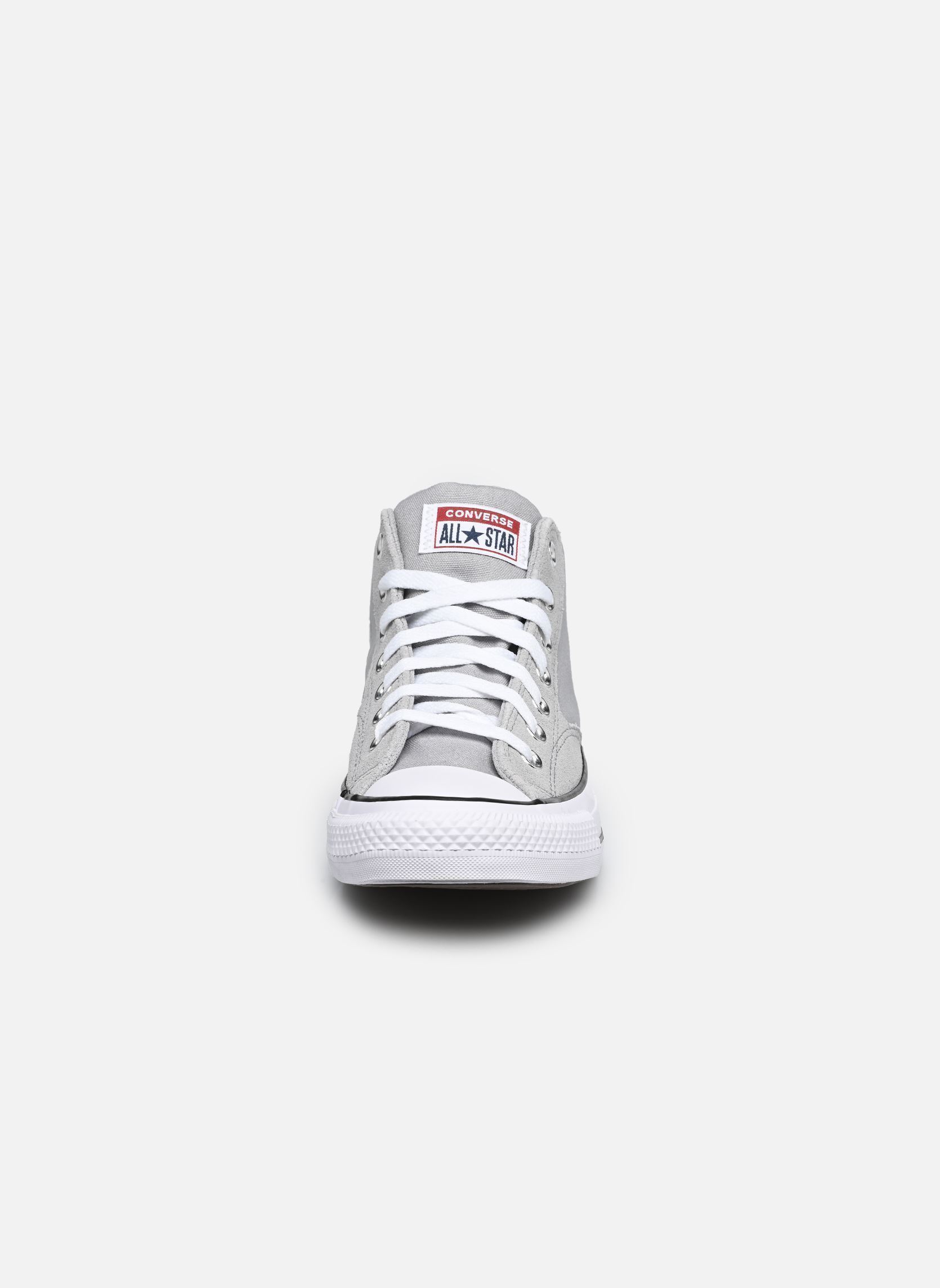 Leinen-Sneaker Chuck Taylor All Star Malden Street Mid herren grau Converse Leinen-Sneaker Chuck Taylor All Star Malden Street Mid herren grau GREY AREA/WHITE