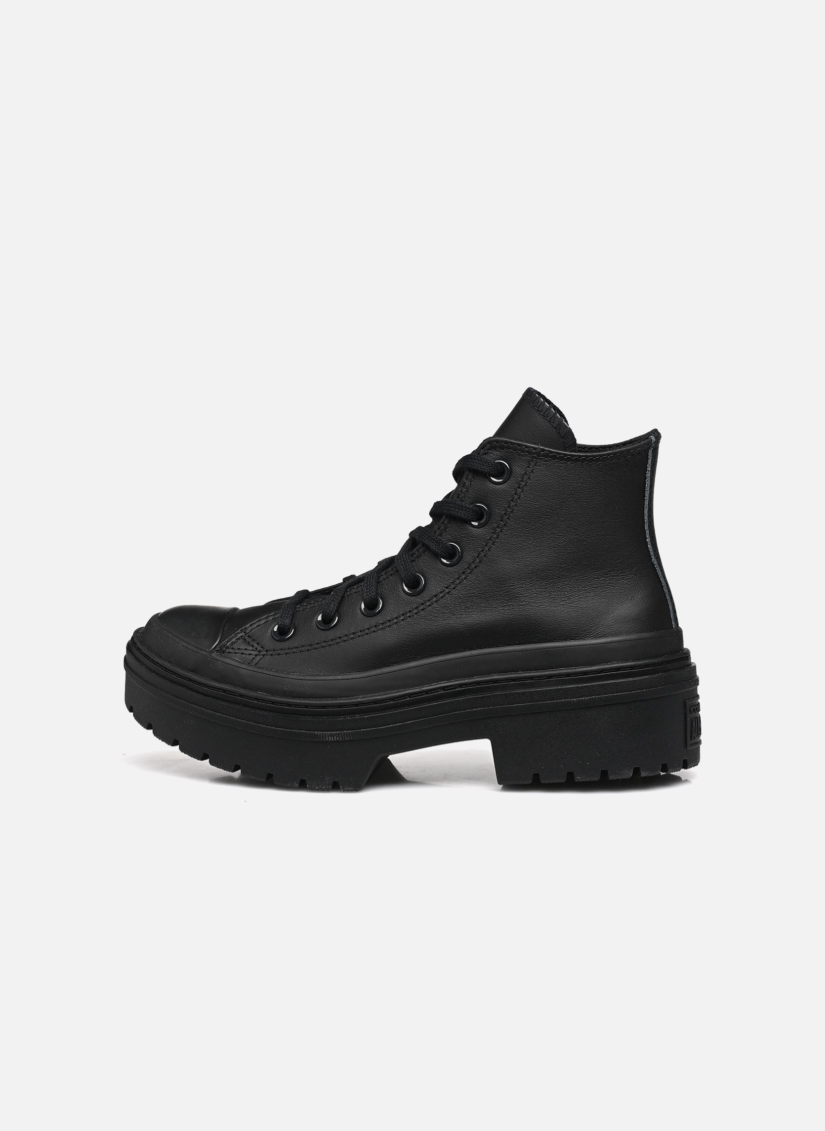 Baskets montantes Chuck Taylor All Star Lugged Heel Leathe femme noir Converse Baskets montantes Chuck Taylor All Star Lugged Heel Leathe femme noir BLACK/BLACK/BLACK