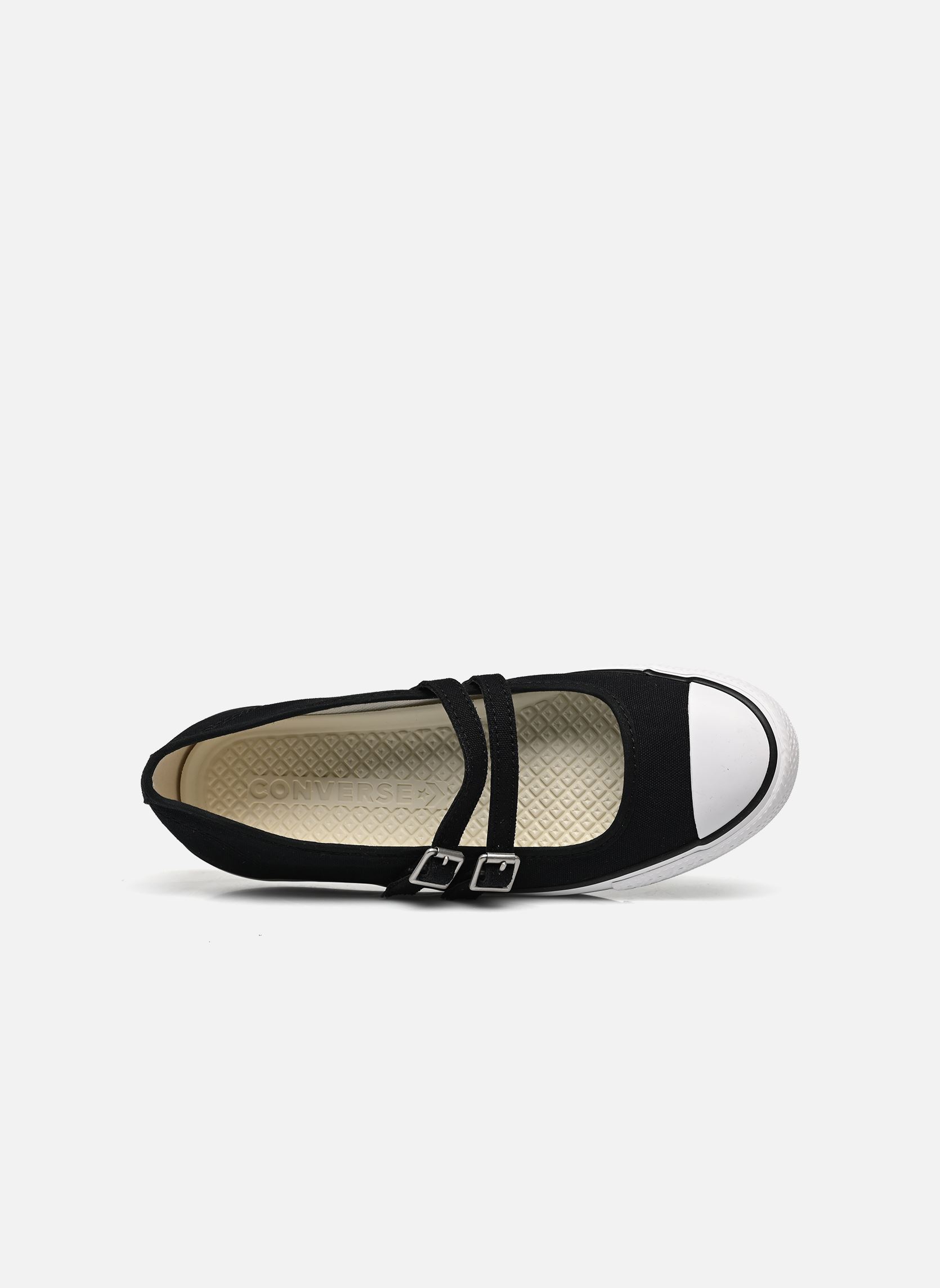 Baskets toile Chuck Taylor All Star Dainty Mary Jane S femme noir Converse Baskets toile Chuck Taylor All Star Dainty Mary Jane S femme noir BLACK/EGRET