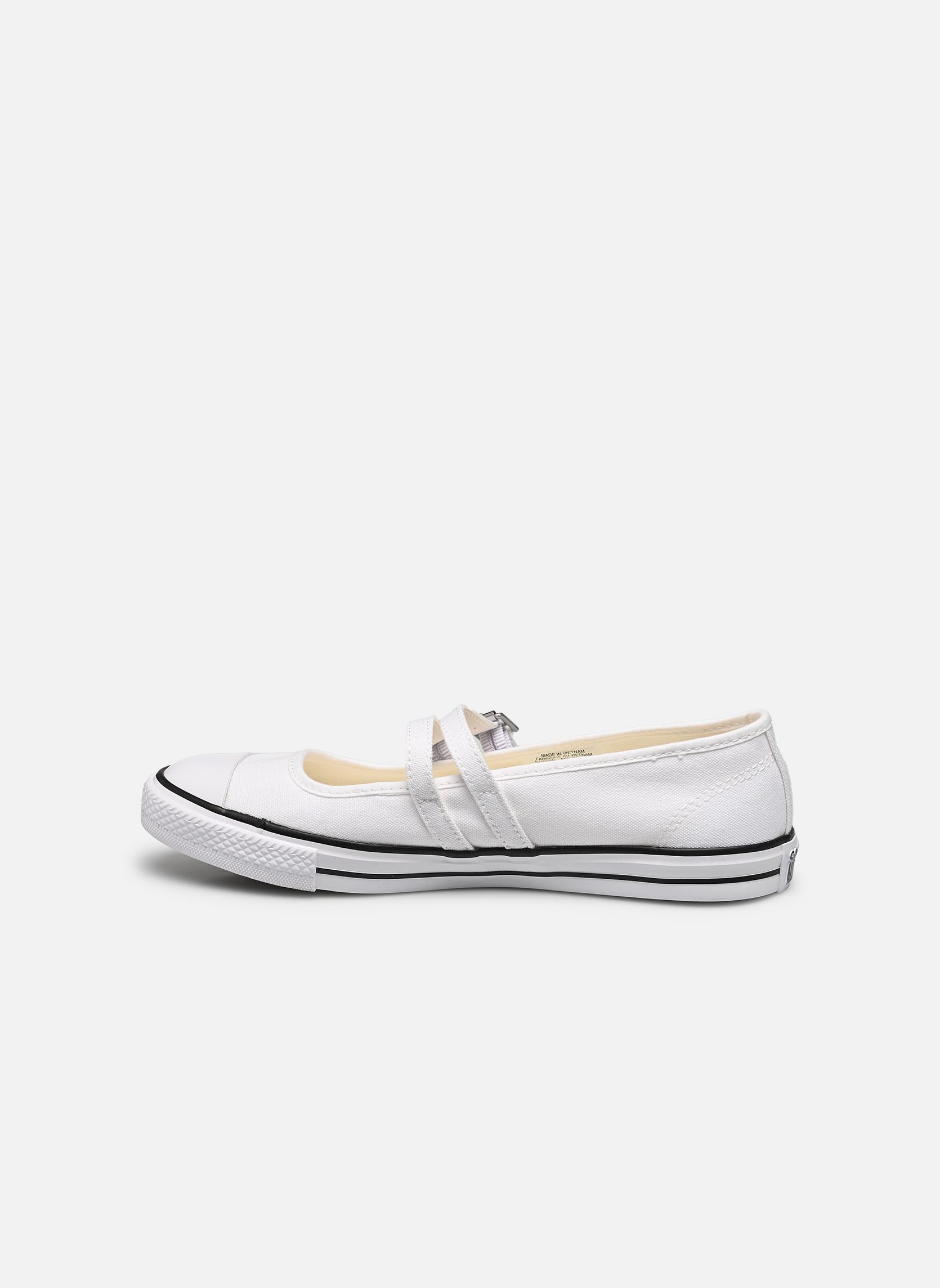 Baskets toile Chuck Taylor All Star Dainty Mary Jane S femme blanc Converse Baskets toile Chuck Taylor All Star Dainty Mary Jane S femme blanc White/Egret