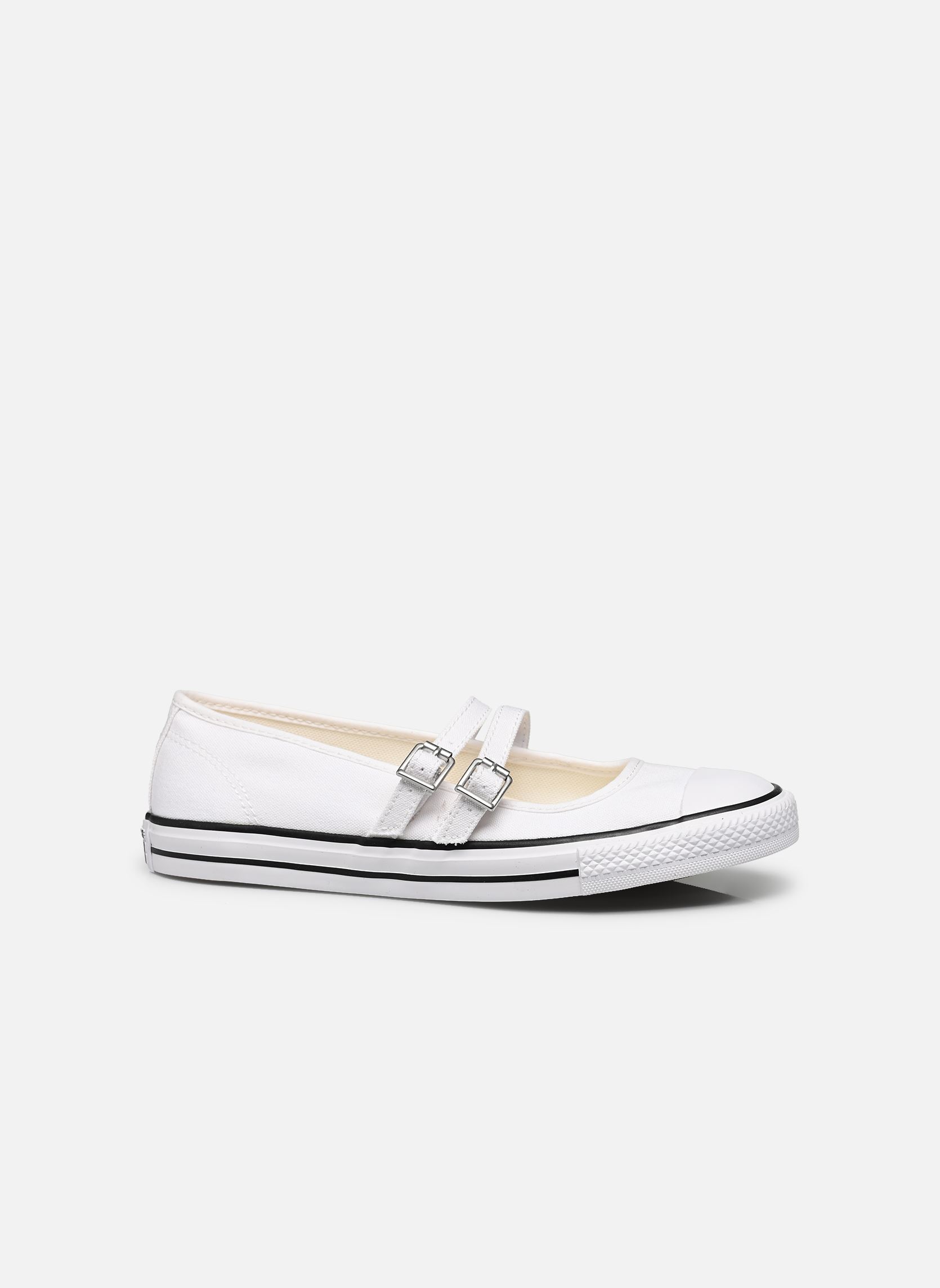 Baskets toile Chuck Taylor All Star Dainty Mary Jane S femme blanc Converse Baskets toile Chuck Taylor All Star Dainty Mary Jane S femme blanc White/Egret