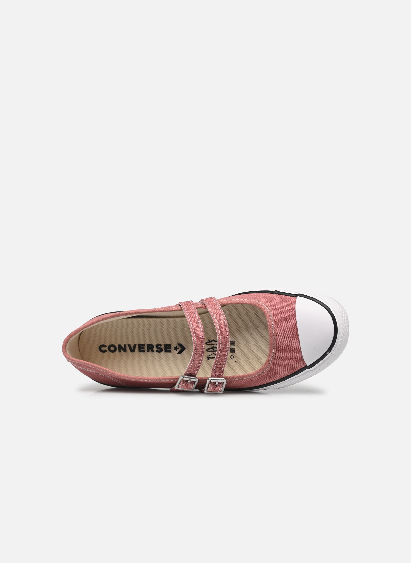 Baskets toile Chuck Taylor All Star Dainty Mary Jane S femme rose Converse Baskets toile Chuck Taylor All Star Dainty Mary Jane S femme rose LIGHT SADDLE
