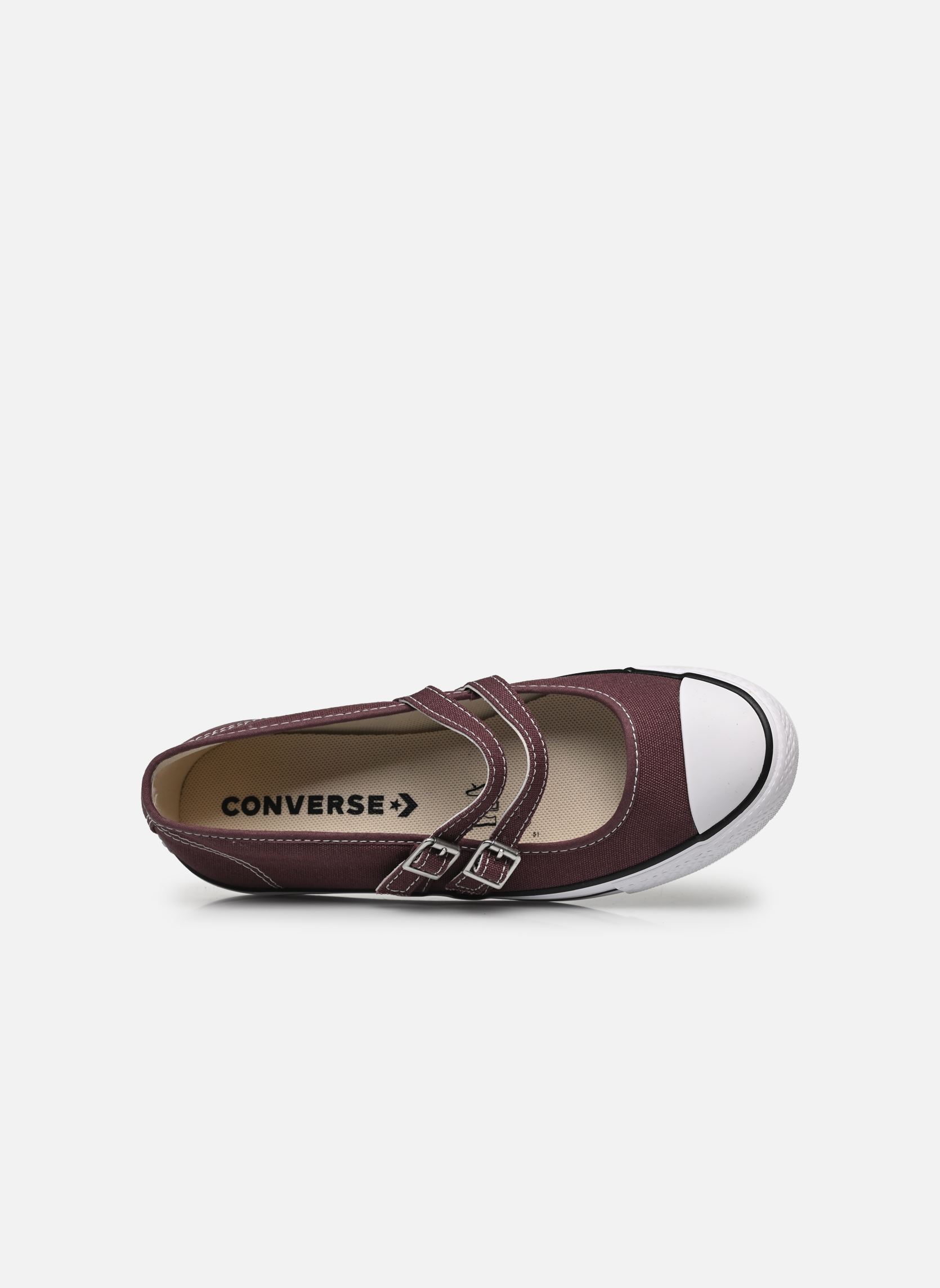 Baskets toile Chuck Taylor All Star Dainty Mary Jane S femme violet Converse Baskets toile Chuck Taylor All Star Dainty Mary Jane S femme violet TRAIL MIXED