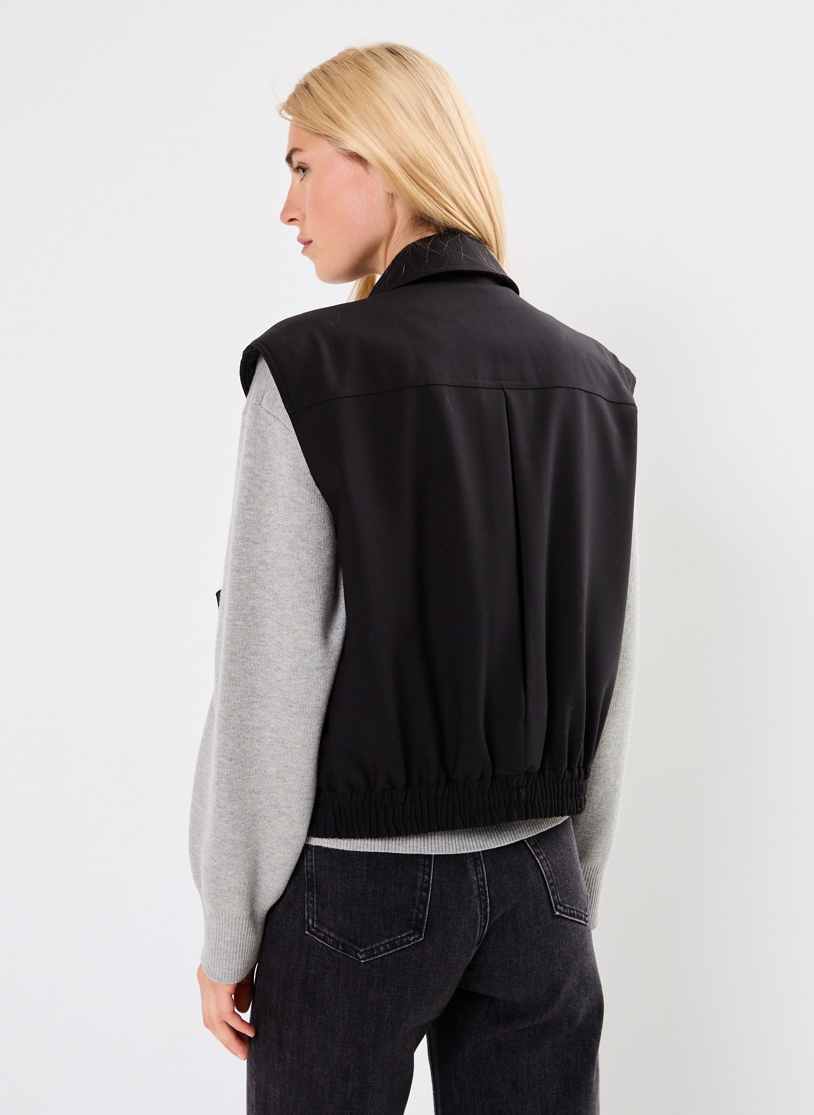 Chalecos VIELENA WAISTCOAT/ROU mujer negro Vila Chalecos VIELENA WAISTCOAT/ROU mujer negro Meteorite