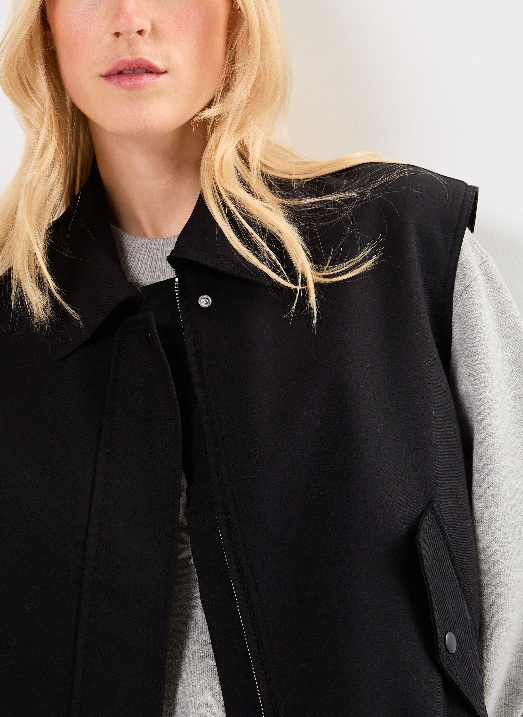 Chalecos VIELENA WAISTCOAT/ROU mujer negro Vila Chalecos VIELENA WAISTCOAT/ROU mujer negro Meteorite