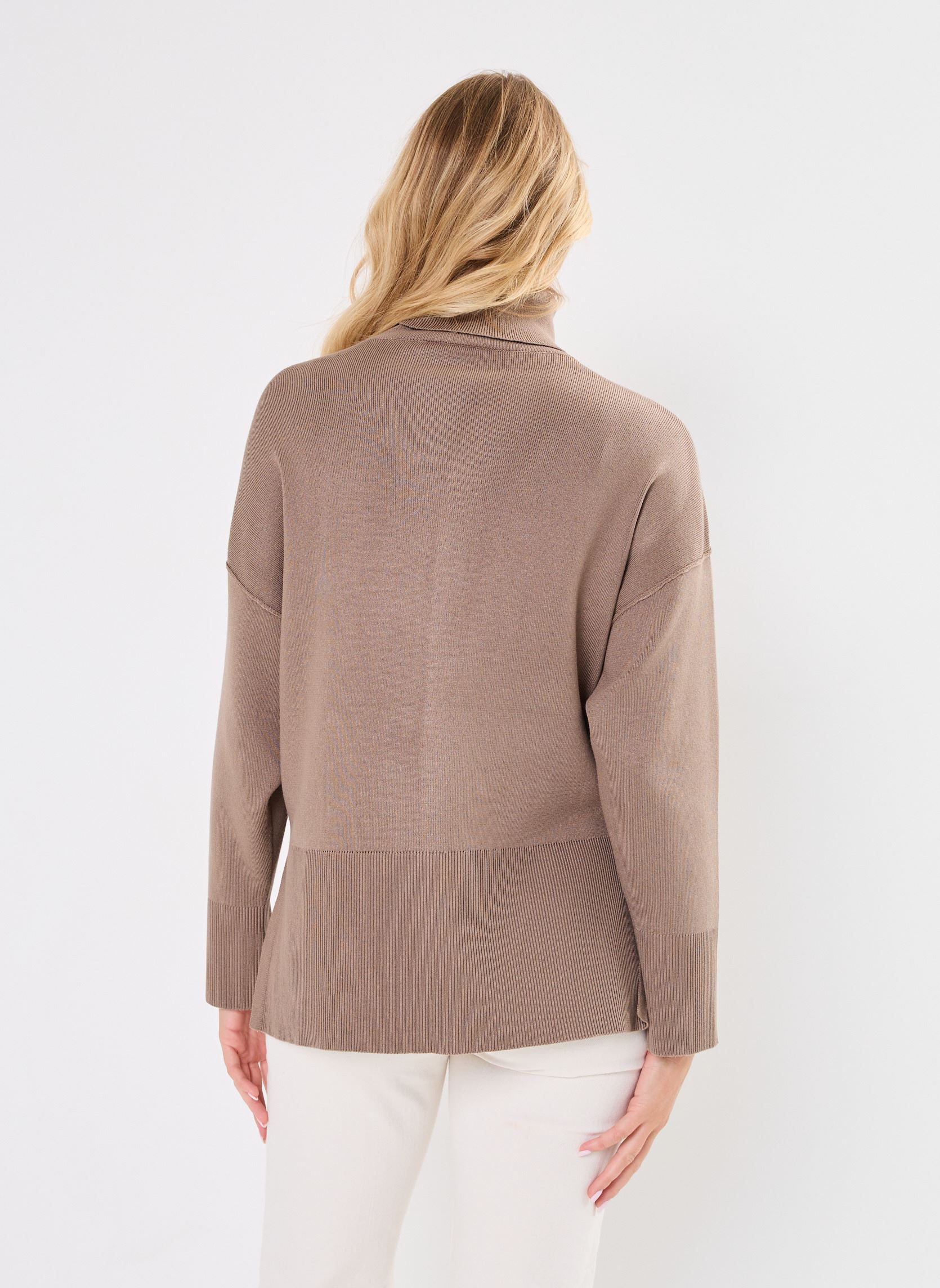 Pullover VIOSTRIA ROLLNECK L/S KNIT TOP-NOOS damen grau Vila Pullover VIOSTRIA ROLLNECK L/S KNIT TOP-NOOS damen grau FOSSIL