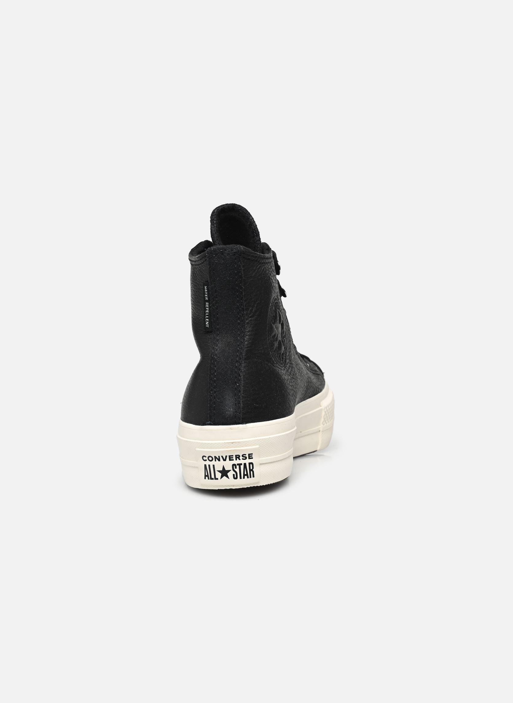 Baskets Chuck Taylor All Star Lift Leather Hi femme noir Converse Baskets Chuck Taylor All Star Lift Leather Hi femme noir BLACK/BLACK/EGRET