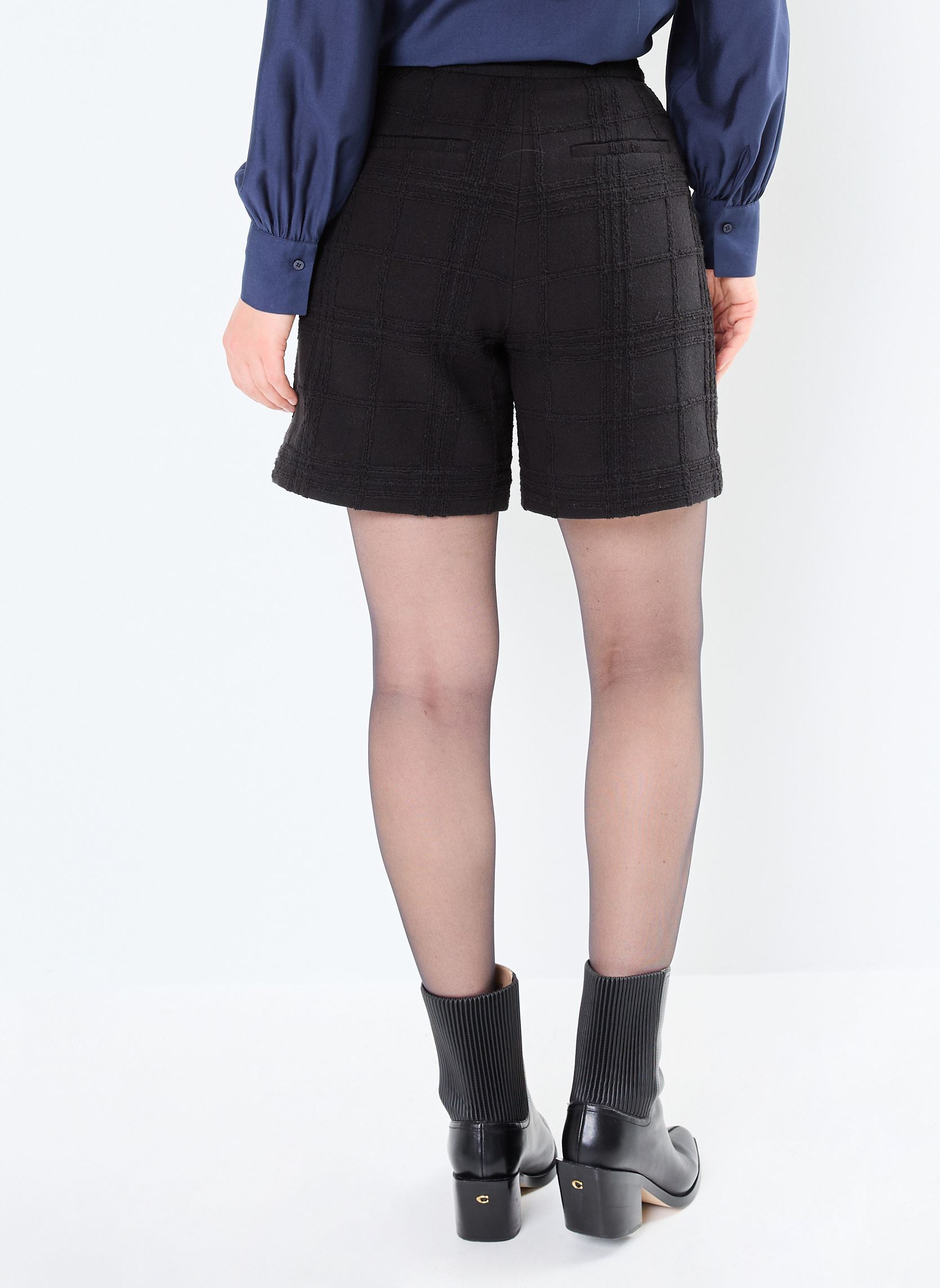 Shorts VIELSIE HW SHORTS/ROU femme noir Vila Shorts VIELSIE HW SHORTS/ROU femme noir Meteorite
