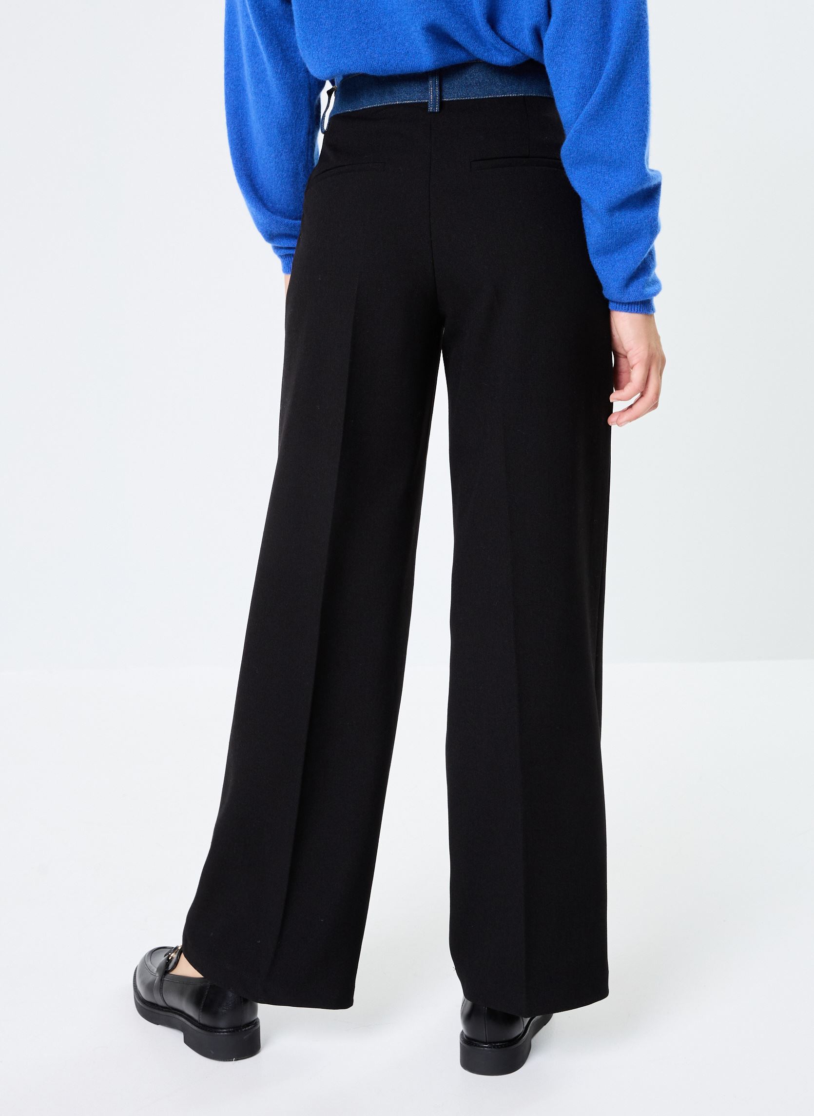 Pantalones anchos VIROSALITA RW WIDE DETAIL PANTS/C30 mujer negro Vila Pantalones anchos VIROSALITA RW WIDE DETAIL PANTS/C30 mujer negro BLACK BEAUTY