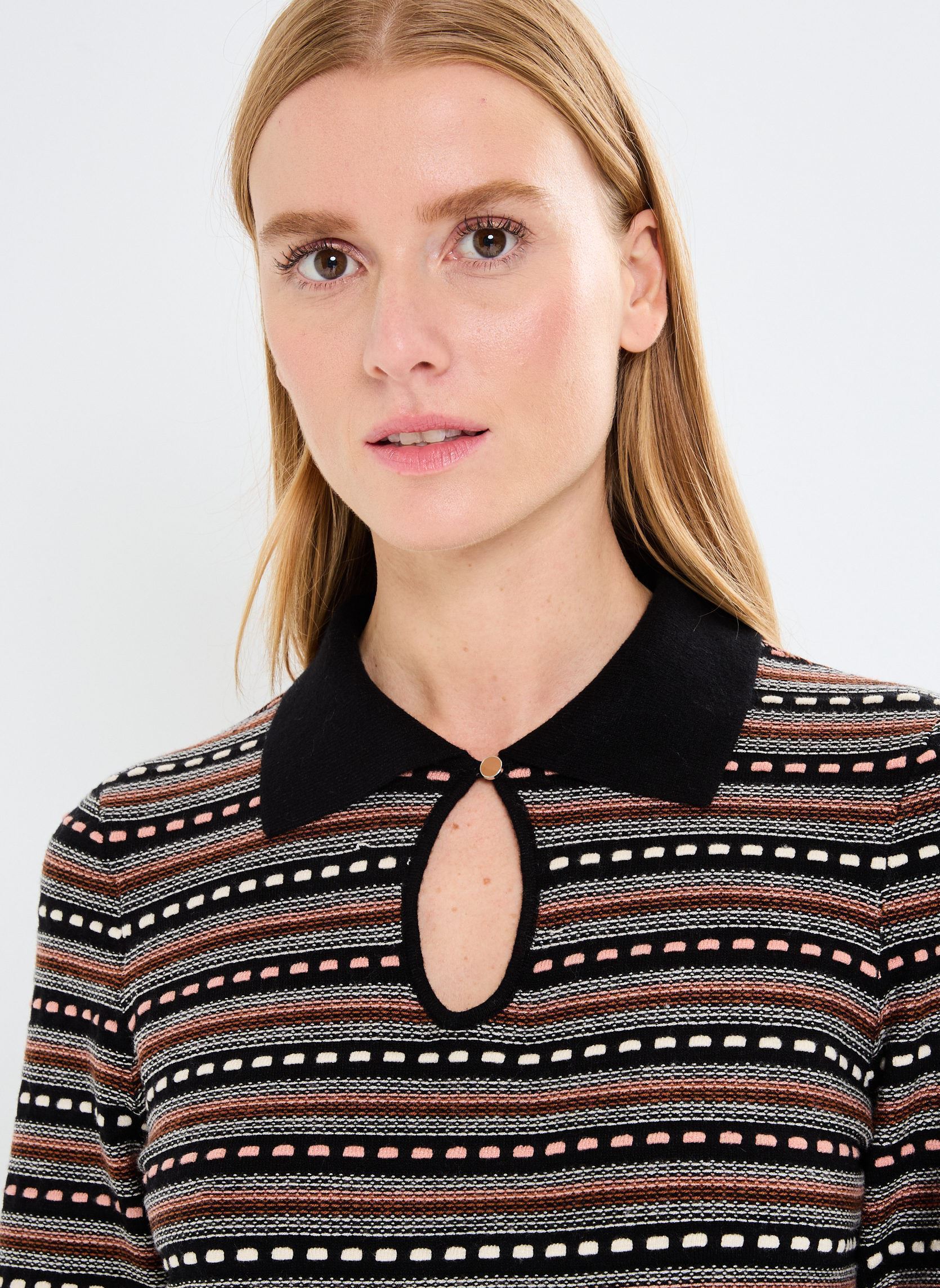 Pulls VIDIVANA LS KNIT TOP/C30 femme multicolore Vila Pulls VIDIVANA LS KNIT TOP/C30 femme multicolore Black Beauty