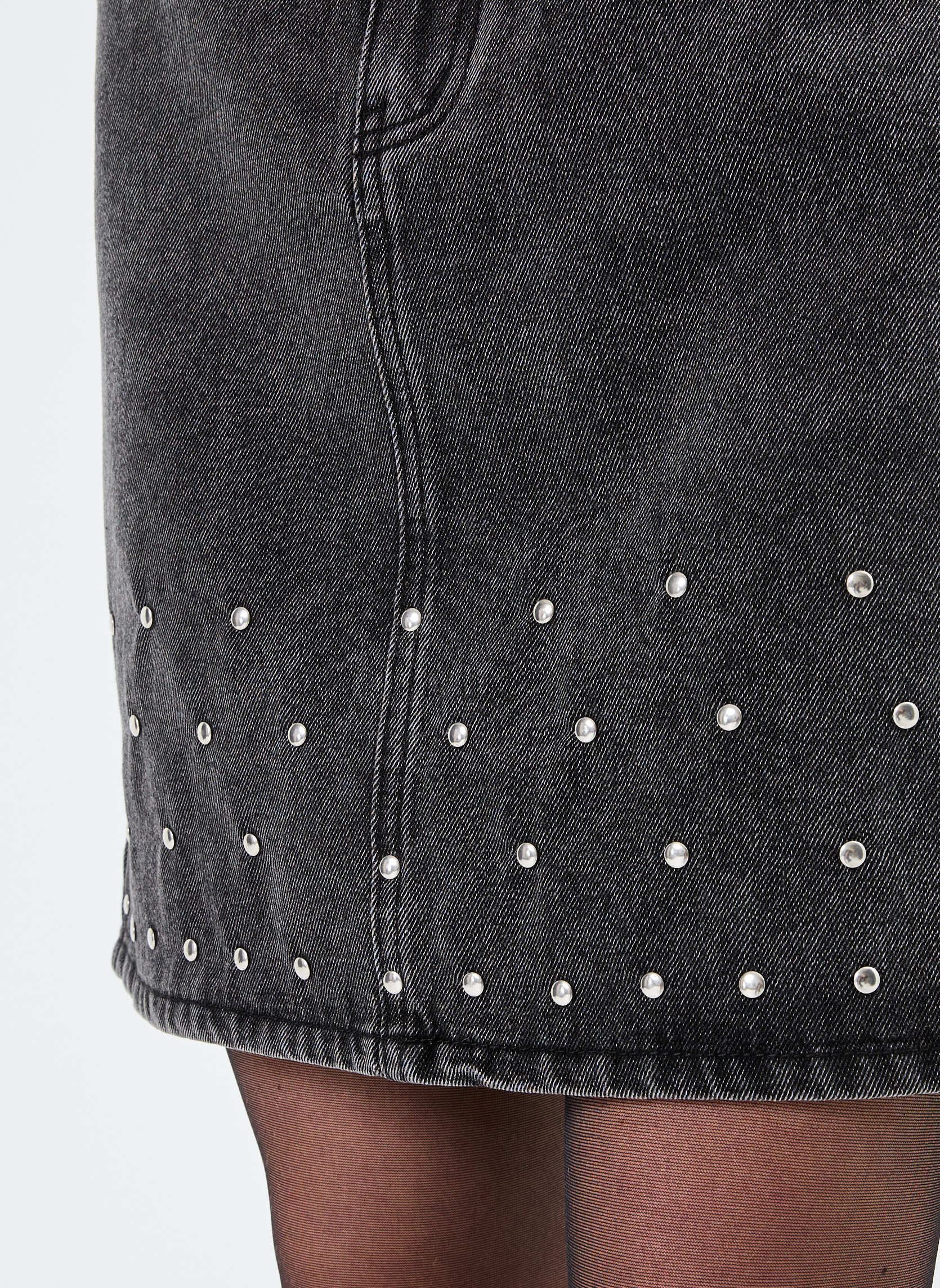 Jupes courtes VIMADIRA HW DENIM SKIRT femme gris Vila Jupes courtes VIMADIRA HW DENIM SKIRT femme gris Grey Denim