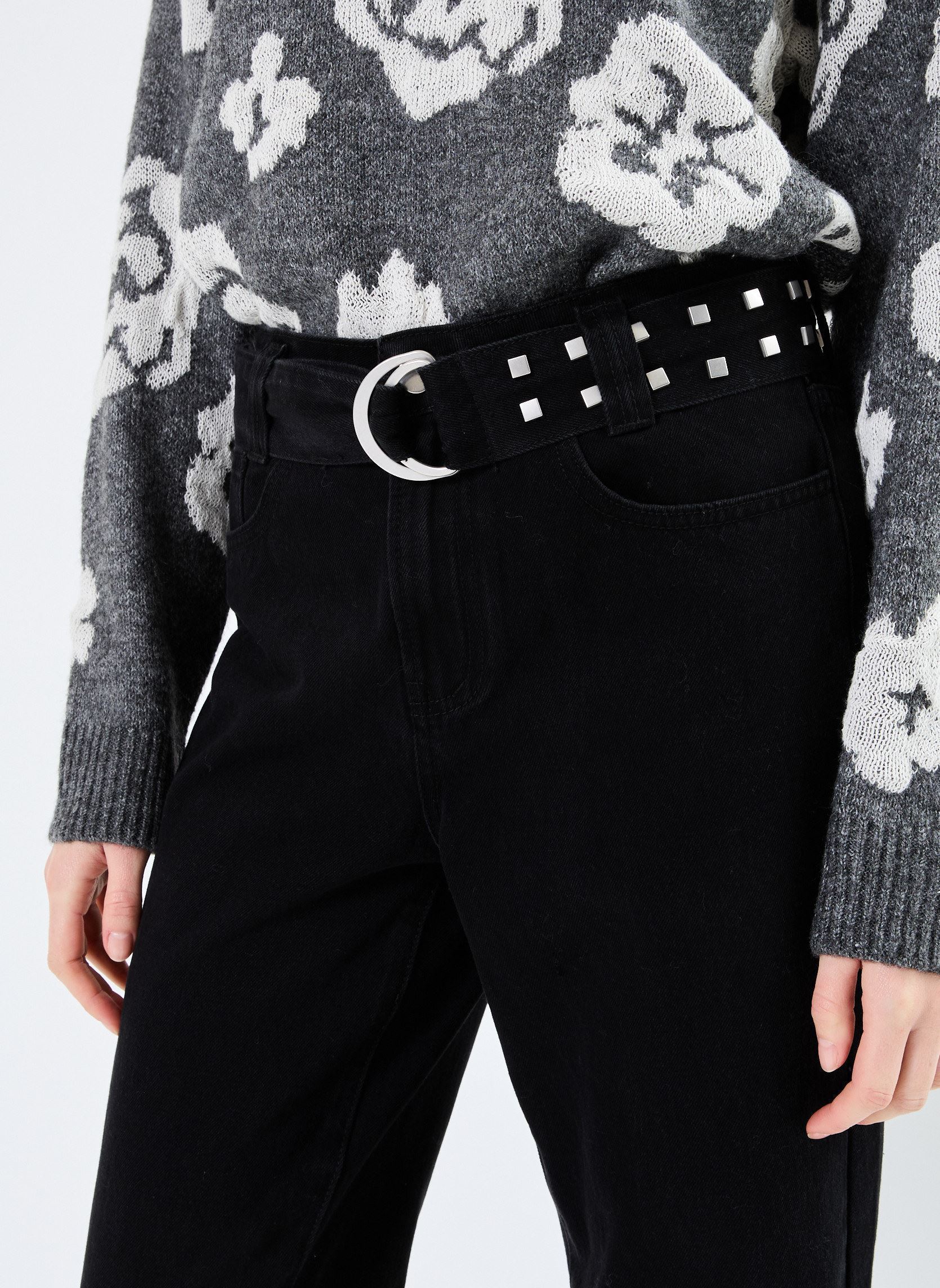 Jeans diritti VIMORA RW ANKLE TAPERED JEANS/ROU donna nero Vila Jeans diritti VIMORA RW ANKLE TAPERED JEANS/ROU donna nero Meteorite