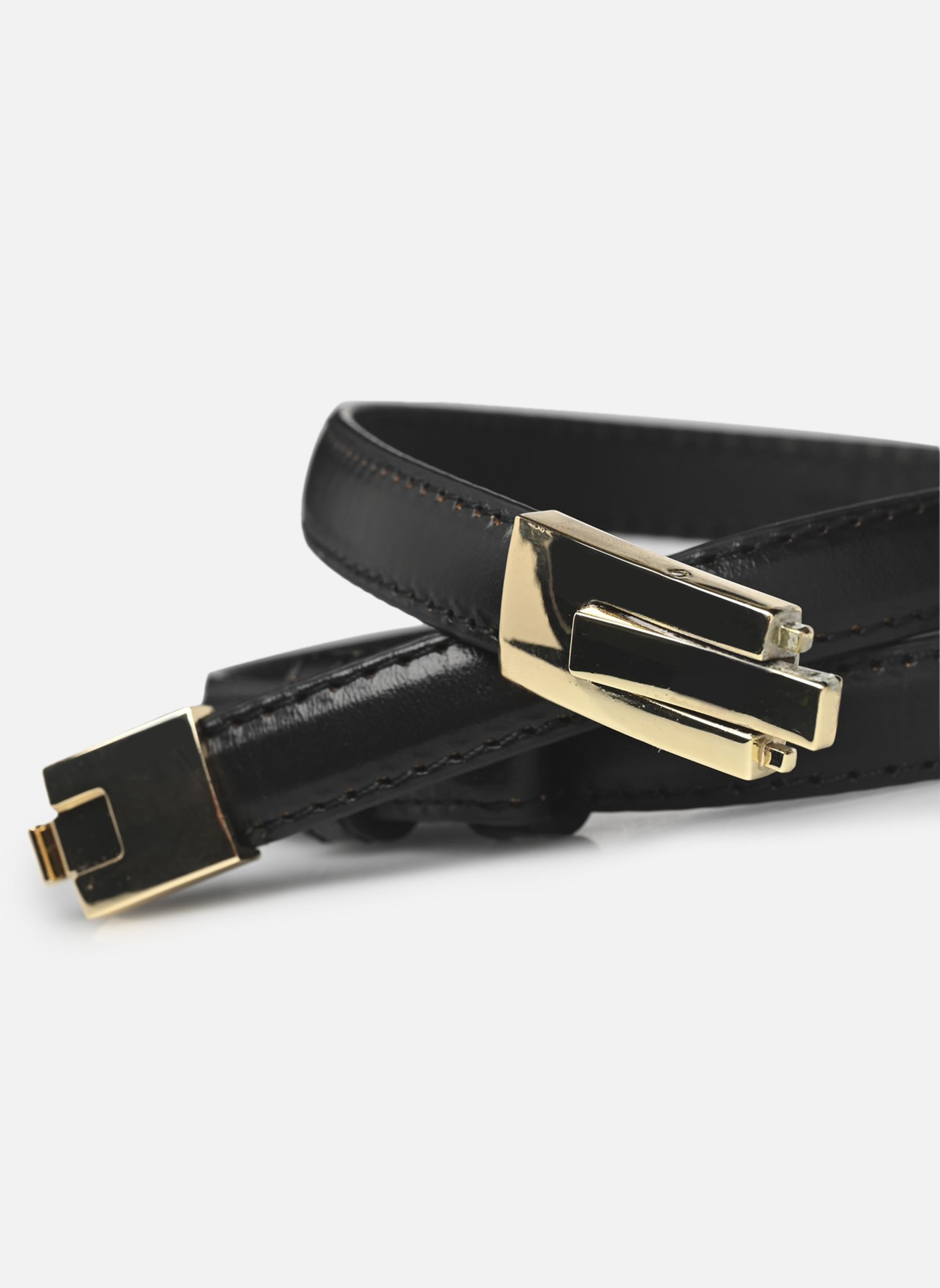 Ceintures VIKORI SLIM LEATHER JEANS BELT/EF femme noir Vila Ceintures VIKORI SLIM LEATHER JEANS BELT/EF femme noir Black