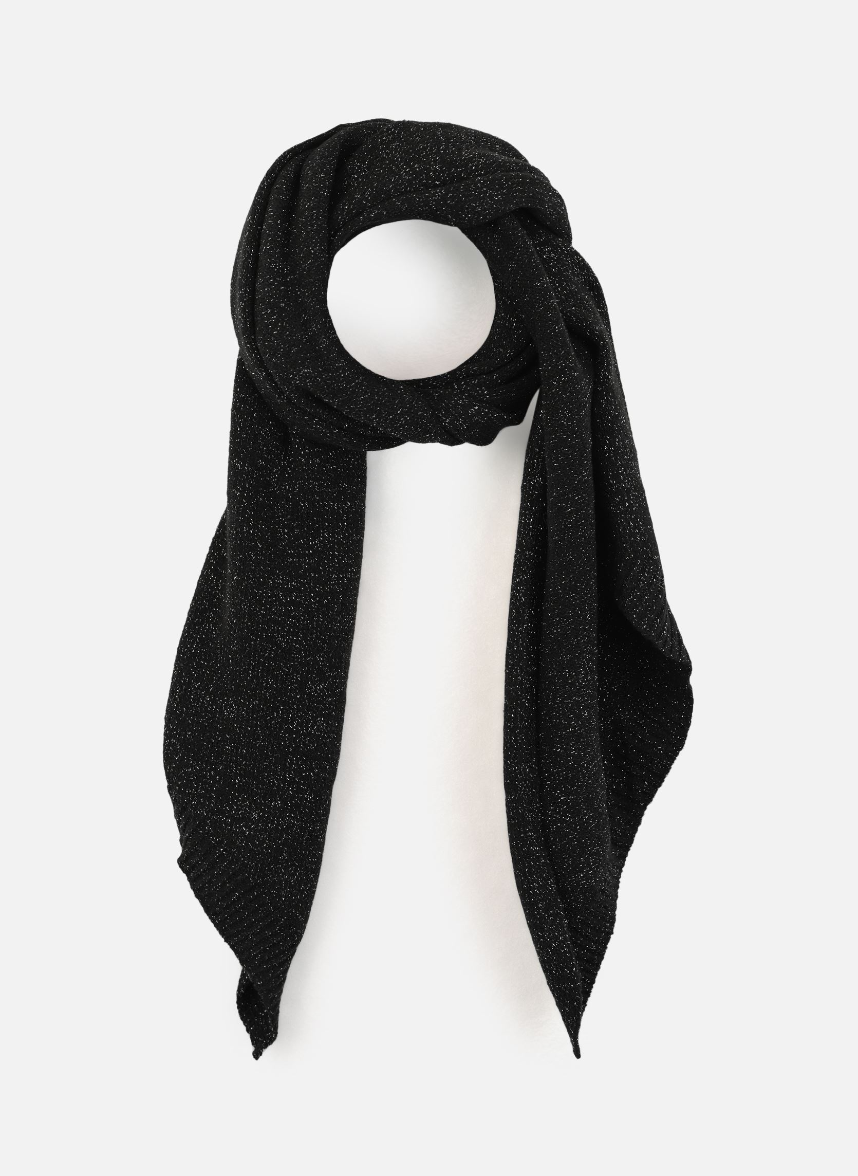 Sjaals VIKODY KNIT SCARF/EF/LS dames zwart Vila Sjaals VIKODY KNIT SCARF/EF/LS dames zwart Black