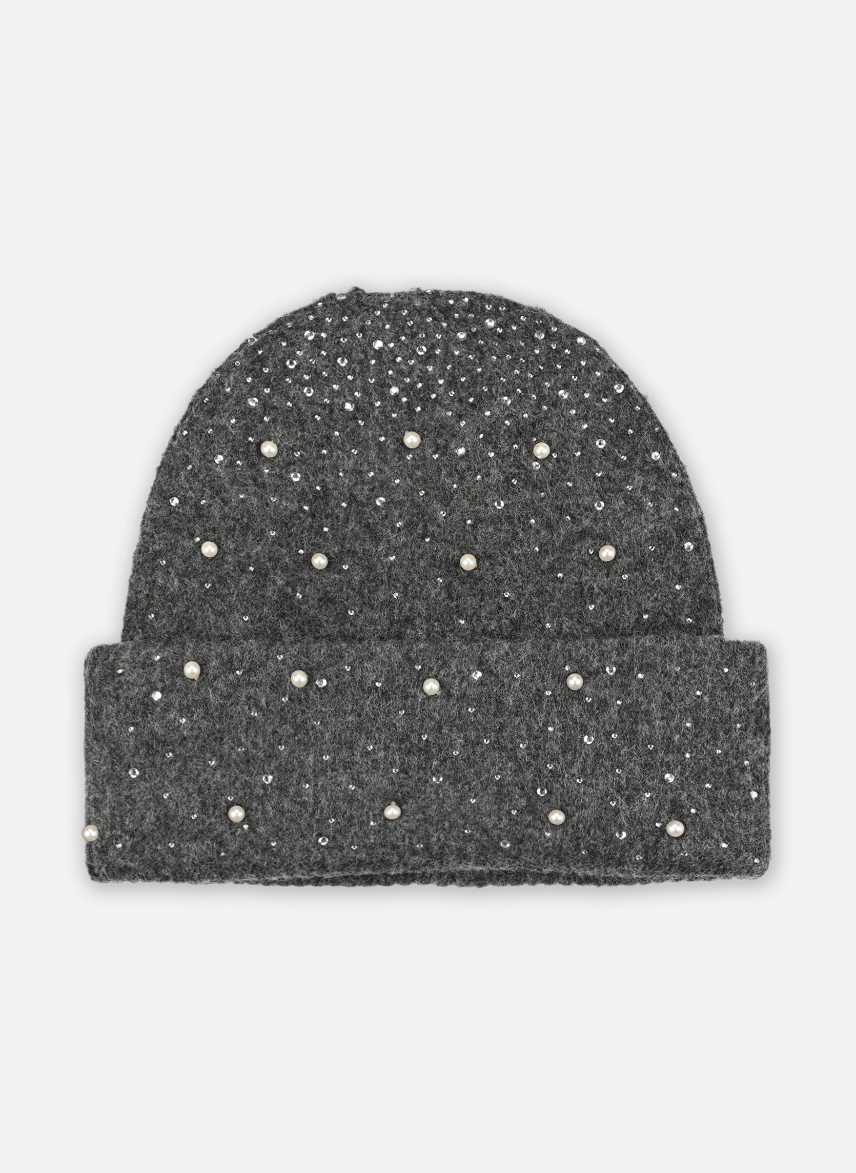 Bonnets VISUMMER BEANIE/EF femme gris Vila Bonnets VISUMMER BEANIE/EF femme gris Dark Grey Melange