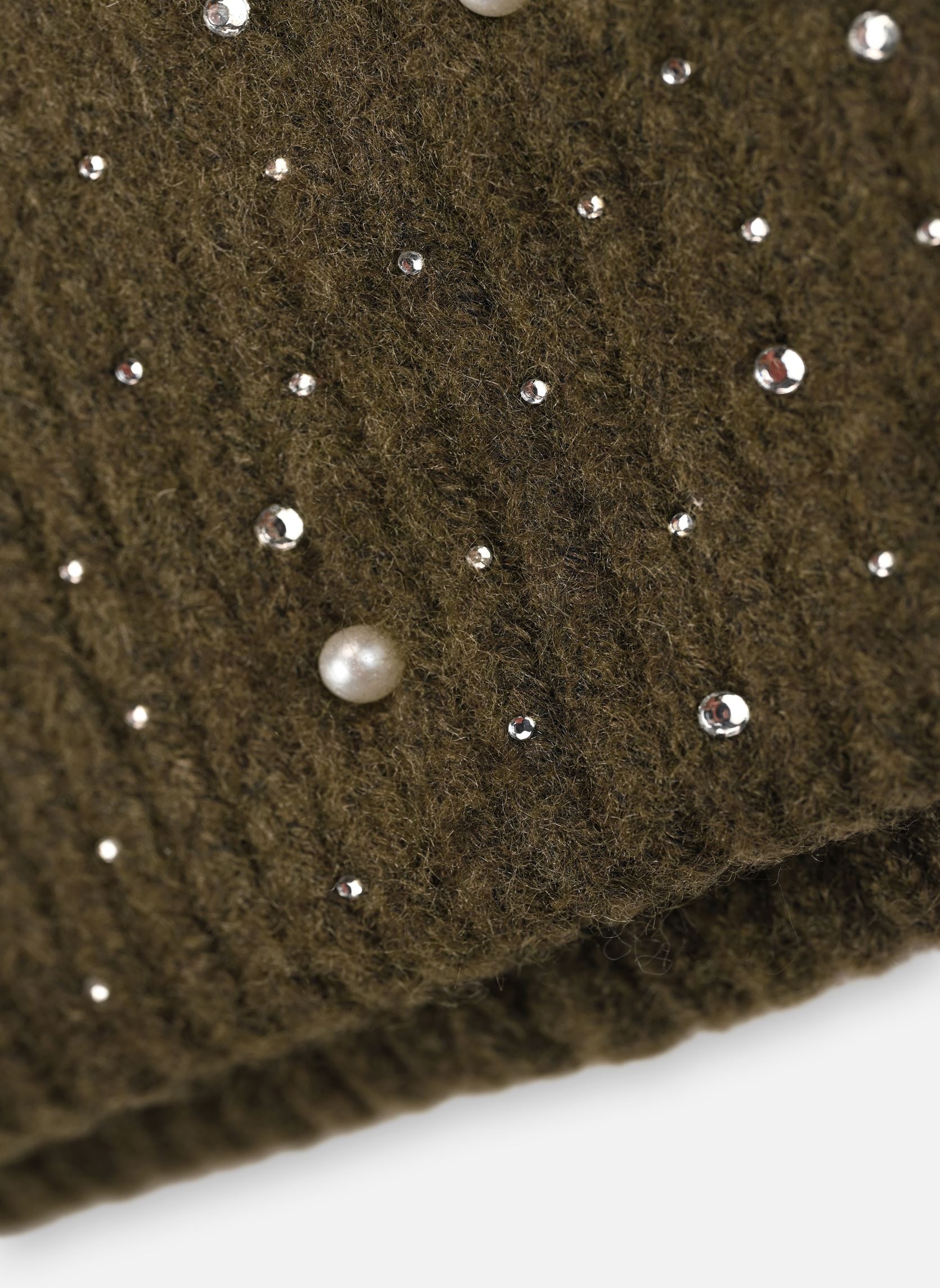 Mutsen VISUMMER BEANIE/EF dames groen Vila Mutsen VISUMMER BEANIE/EF dames groen Gothic olive