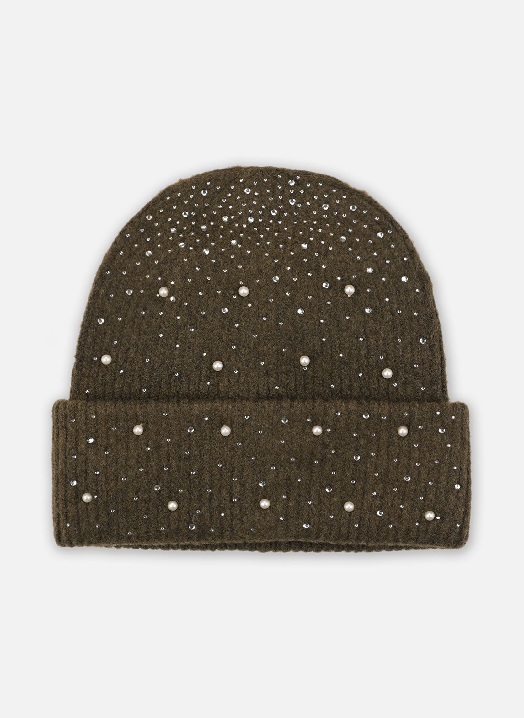 Mutsen VISUMMER BEANIE/EF dames groen Vila Mutsen VISUMMER BEANIE/EF dames groen Gothic olive