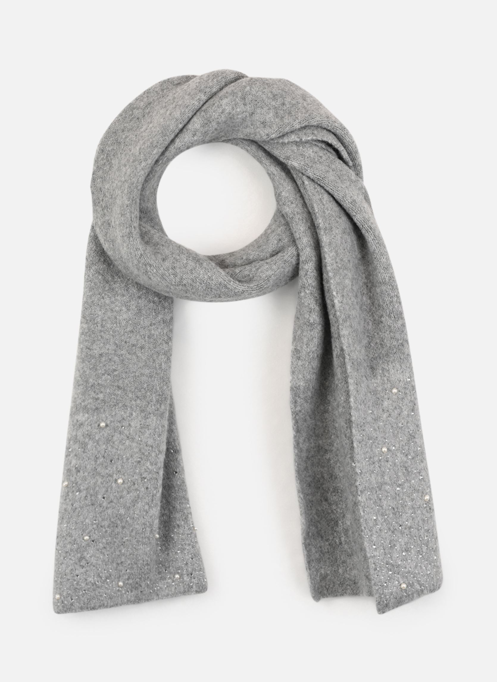 Sjaals VISUMMER LONG SCARF/EF dames grijs Vila Sjaals VISUMMER LONG SCARF/EF dames grijs Medium Grey Melange