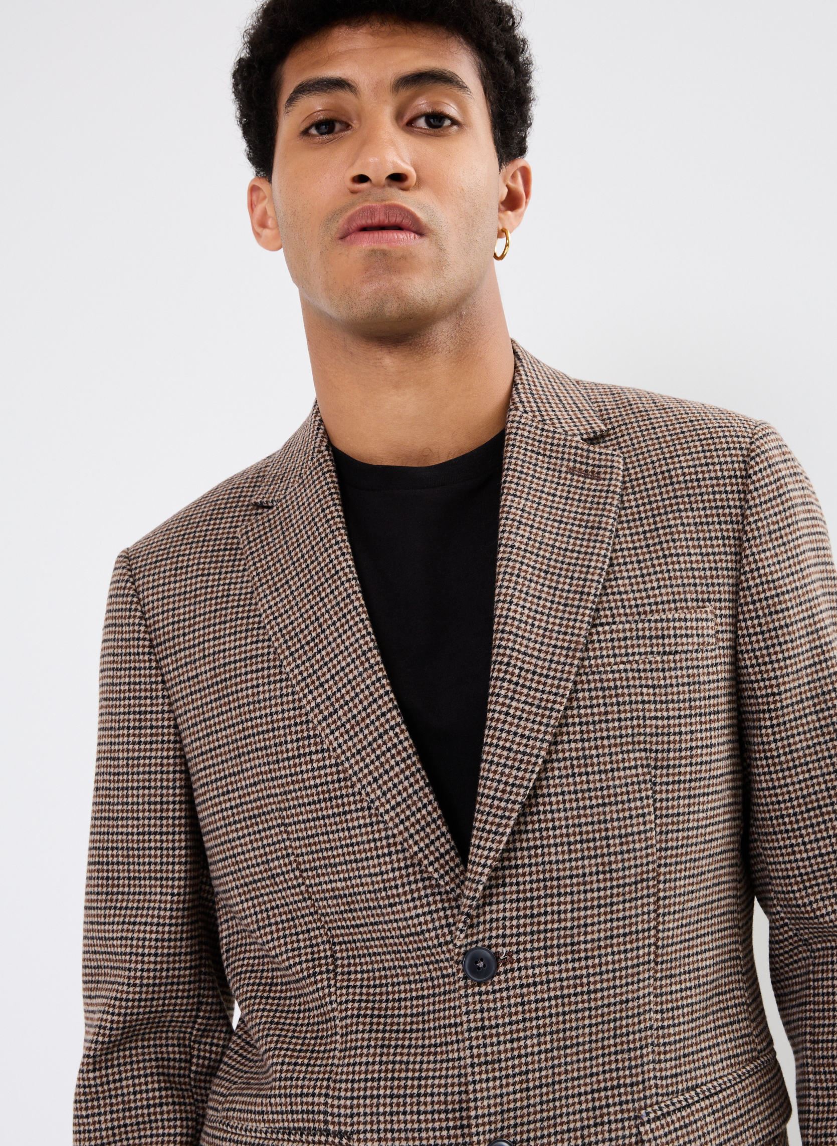 Vestes de costume Slhregular-Reed Wool Blz Noos homme marron Selected Homme Vestes de costume Slhregular-Reed Wool Blz Noos homme marron BROWNIE