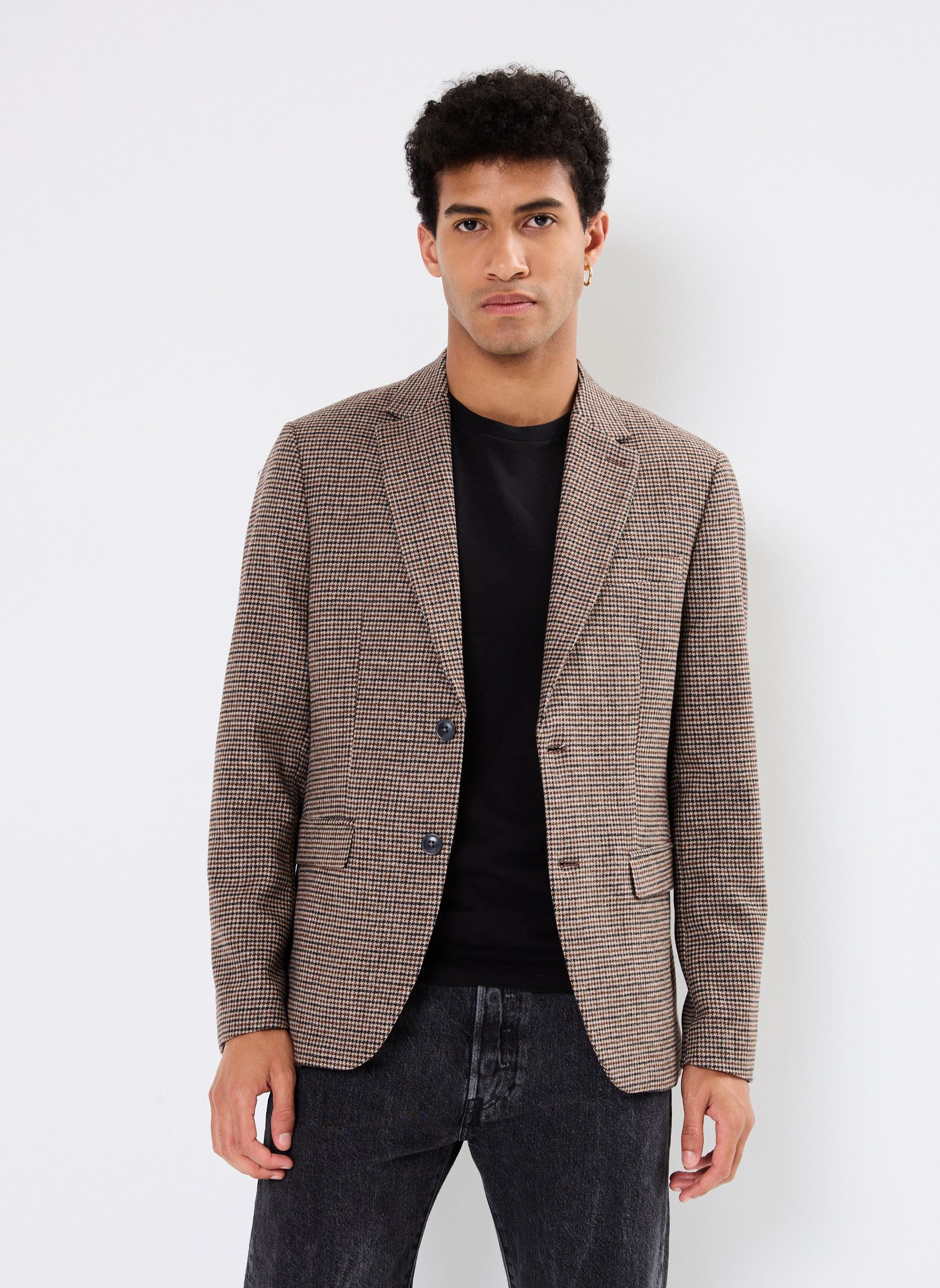 Selected Homme - Blazer ajusté - Bleu marine