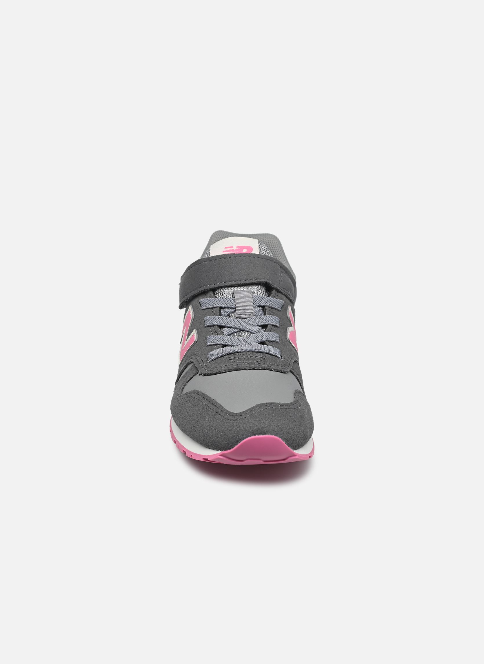 Baskets YV373 lacets élastiqués fille marron New Balance Baskets YV373 lacets élastiqués fille marron Grey (030)
