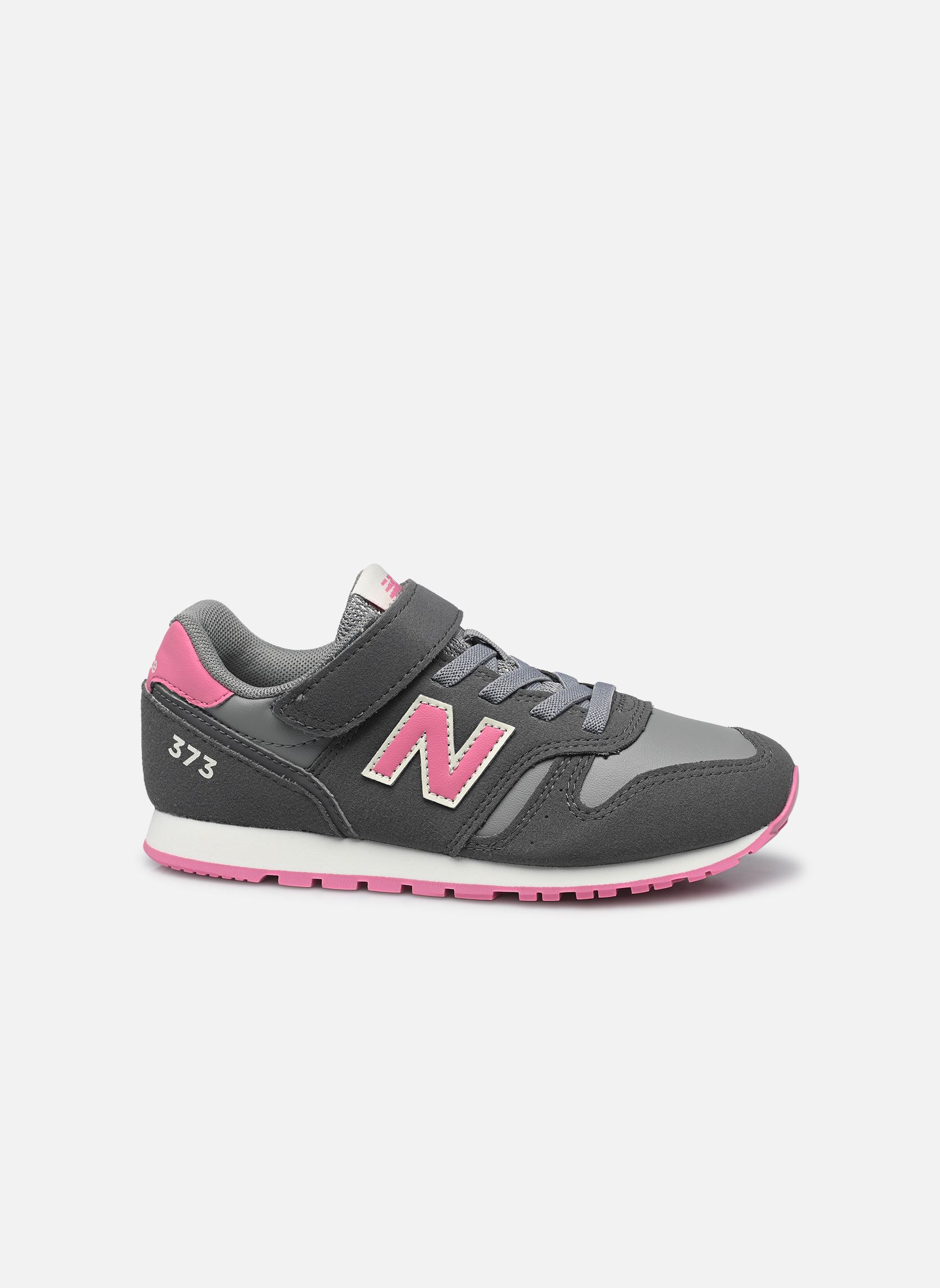 Baskets YV373 lacets élastiqués fille marron New Balance Baskets YV373 lacets élastiqués fille marron Grey (030)