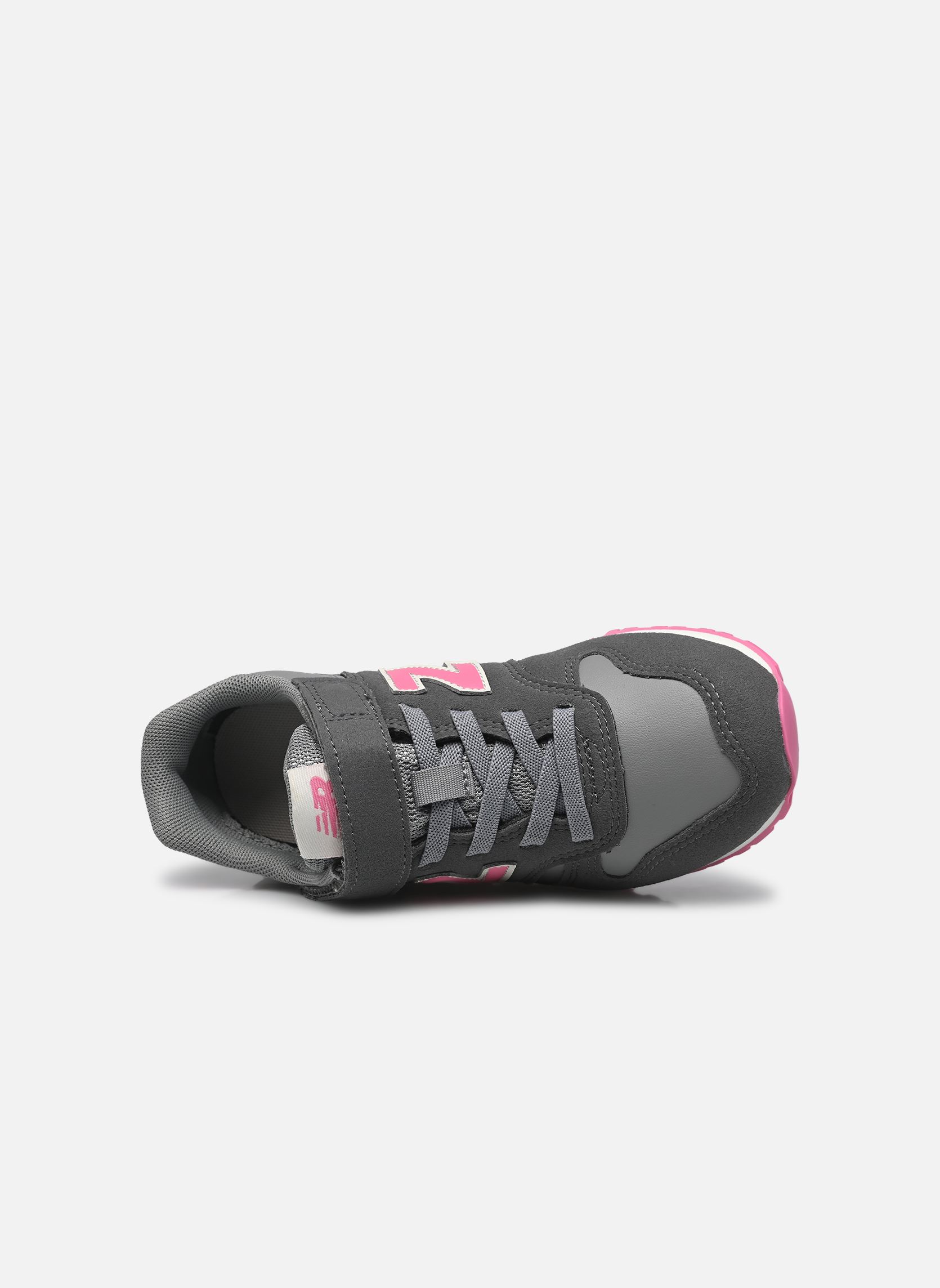 Baskets YV373 lacets élastiqués fille marron New Balance Baskets YV373 lacets élastiqués fille marron Grey (030)